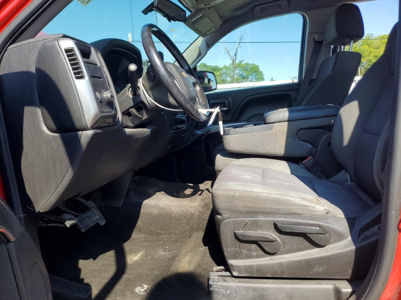 2015 Chevrolet Silverado C1500 Lt Red vin: 1GCRCREH3FZ249074