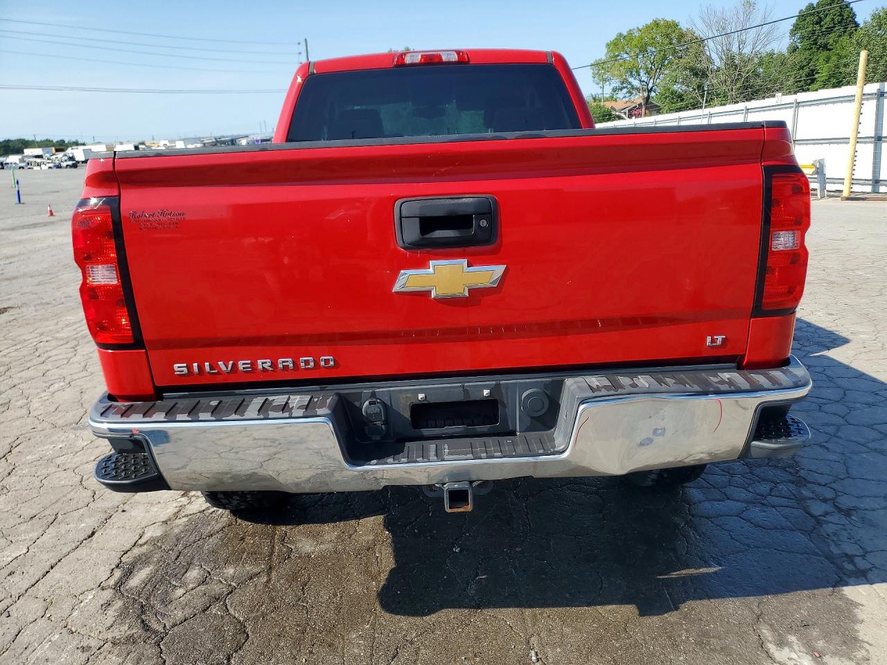 2015 Chevrolet Silverado C1500 Lt Red vin: 1GCRCREH3FZ249074