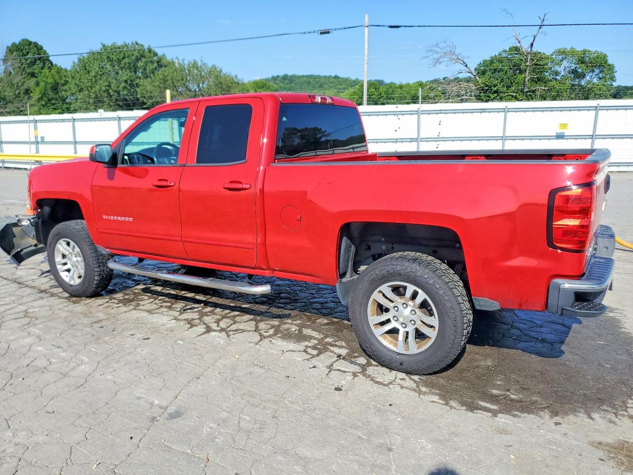 2015 Chevrolet Silverado C1500 Lt Red vin: 1GCRCREH3FZ249074
