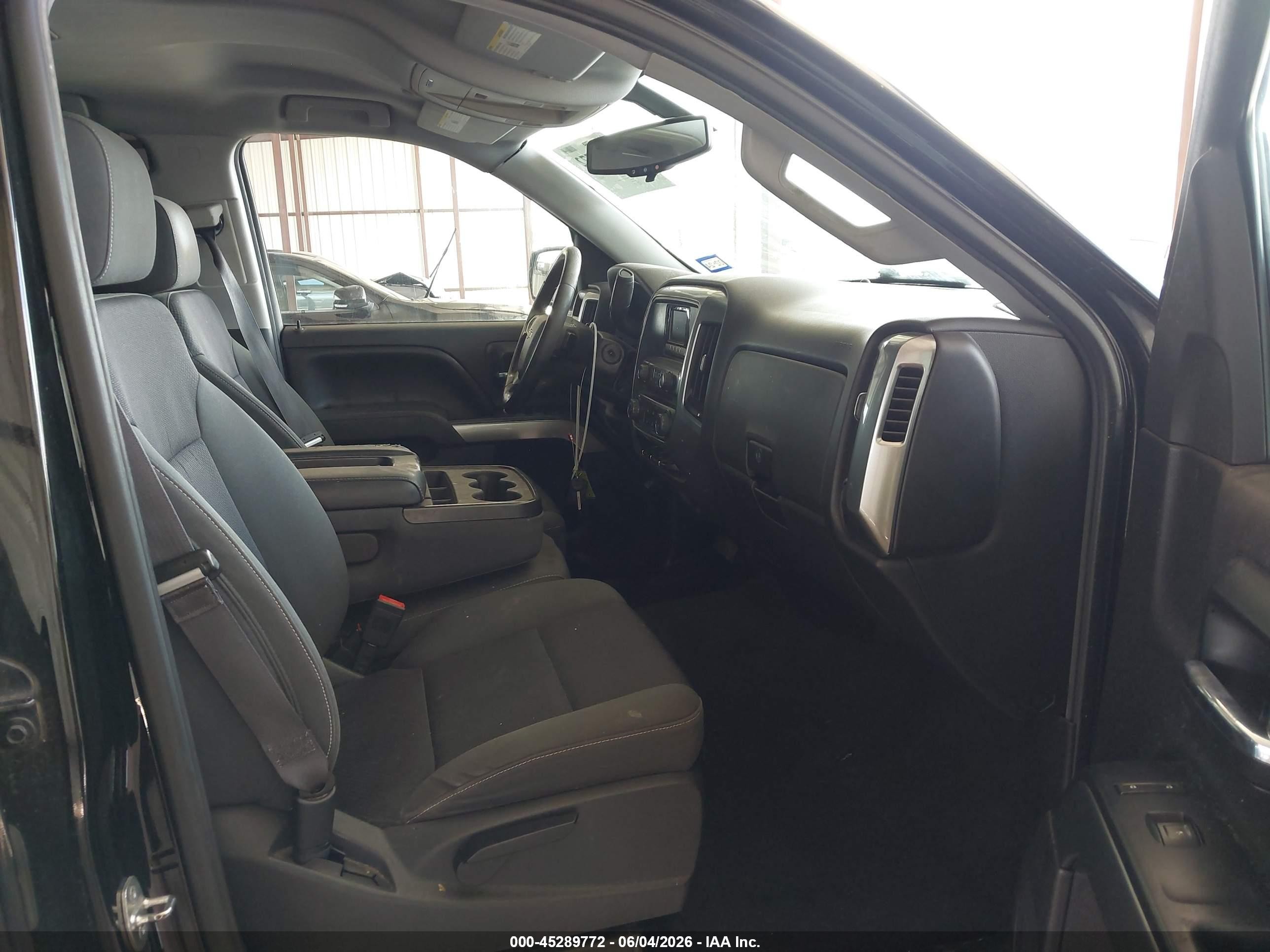2014 Chevrolet Silverado 1500 1lt Black vin: 1GCRCREH5EZ171248