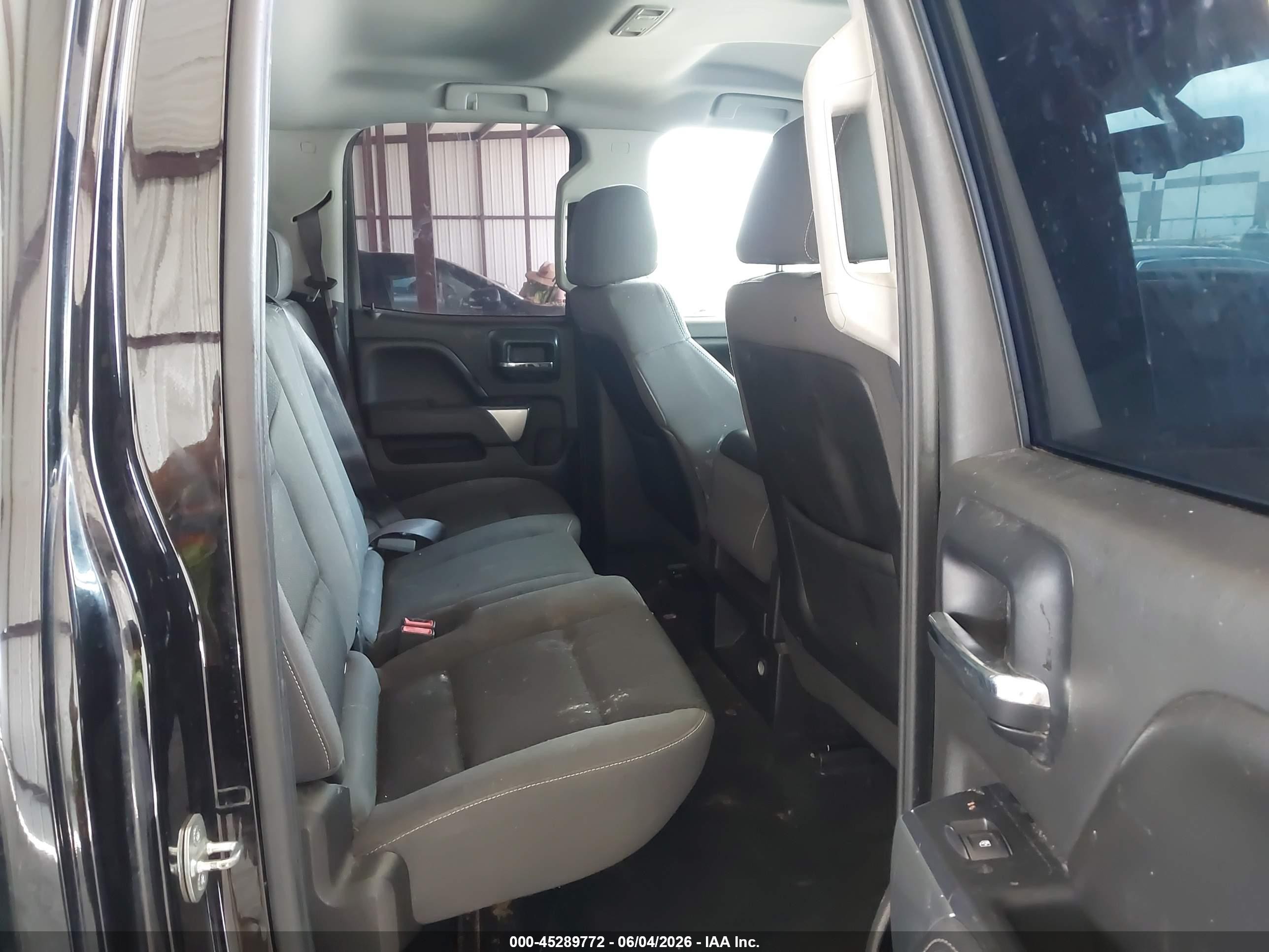 2014 Chevrolet Silverado 1500 1lt Black vin: 1GCRCREH5EZ171248