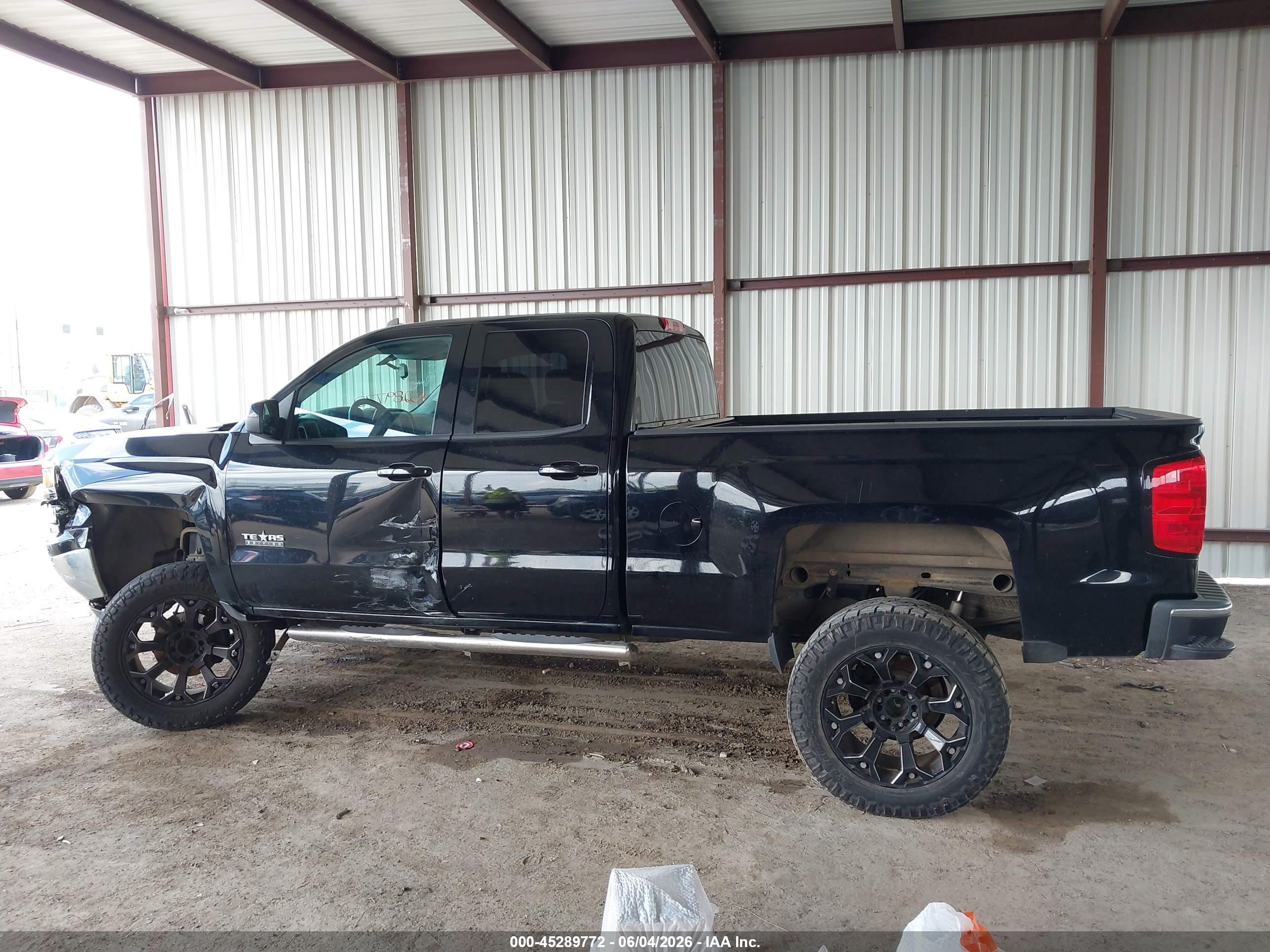 2014 Chevrolet Silverado 1500 1lt Black vin: 1GCRCREH5EZ171248