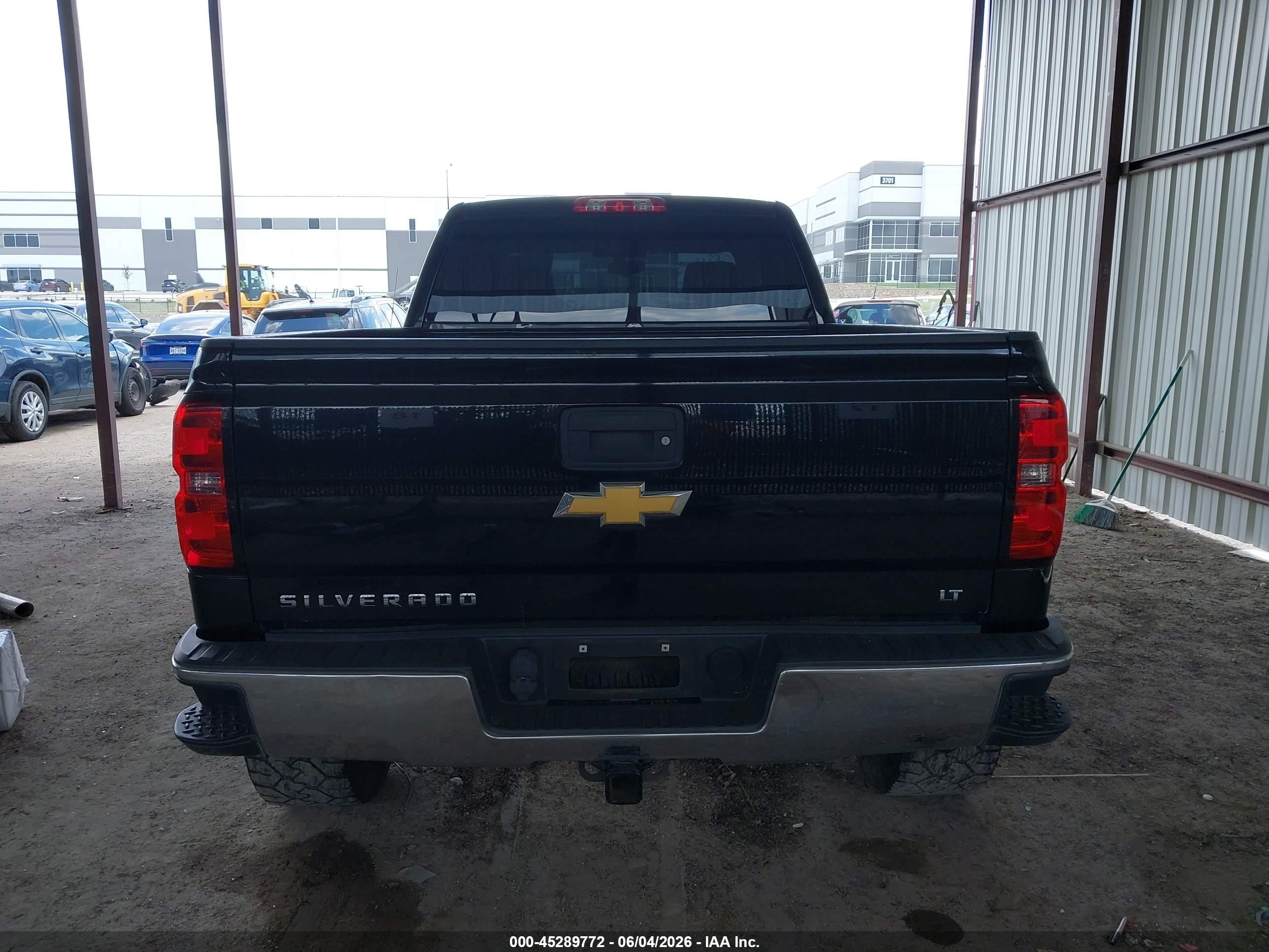 2014 Chevrolet Silverado 1500 1lt Black vin: 1GCRCREH5EZ171248