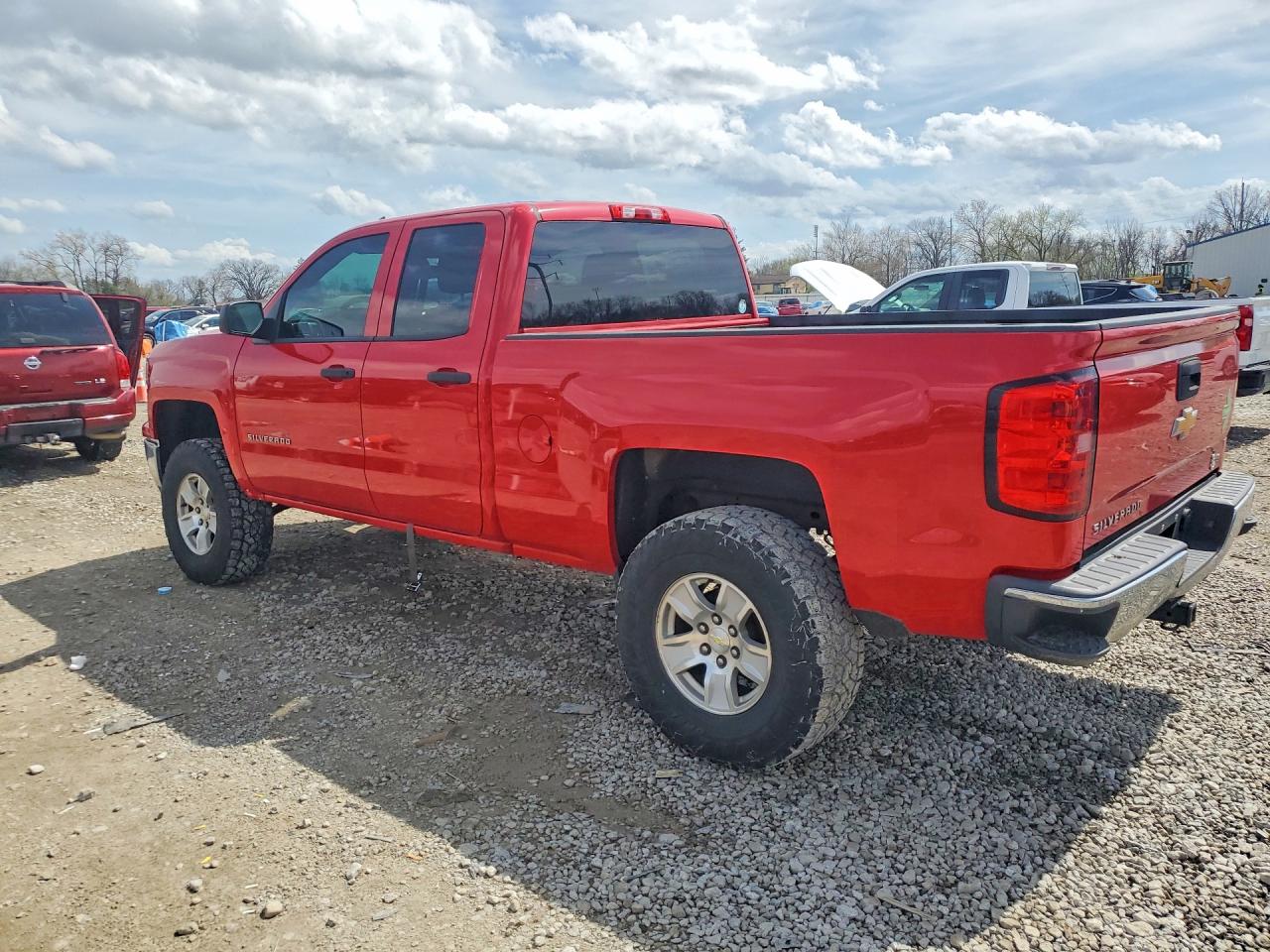 2014 Chevrolet Silverado C1500 Lt Красный vin: 1GCRCREH5EZ185392