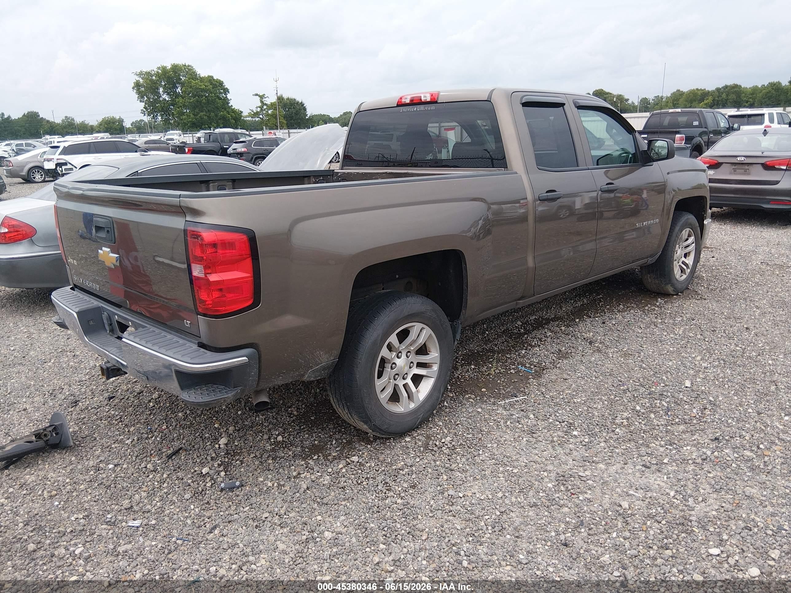 2014 Chevrolet Silverado 1500 Lt Коричневый vin: 1GCRCREH5EZ349398