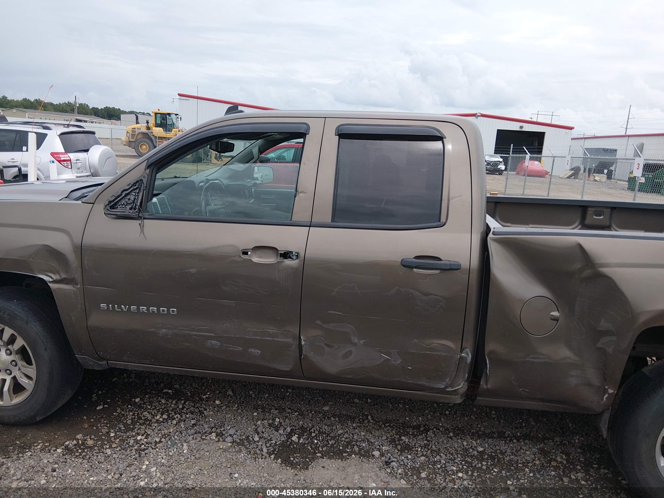 2014 Chevrolet Silverado 1500 Lt Коричневый vin: 1GCRCREH5EZ349398