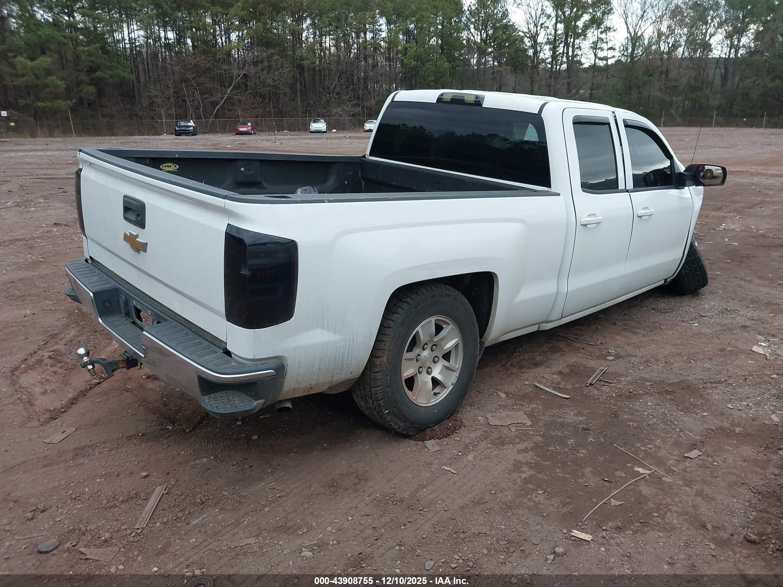 2014 Chevrolet Silverado 1500 1lt White vin: 1GCRCREH6EZ282116