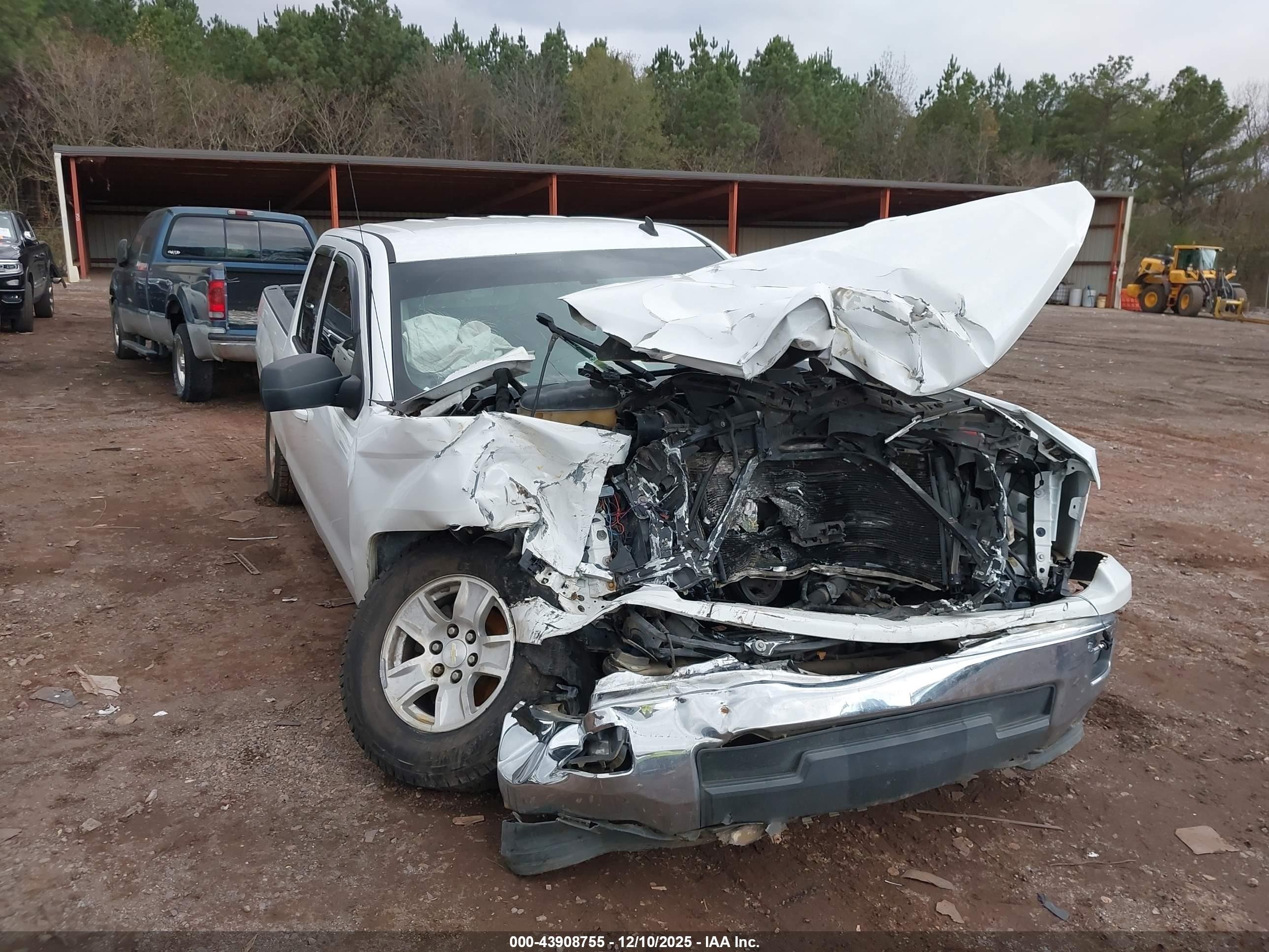 2014 Chevrolet Silverado 1500 1lt White vin: 1GCRCREH6EZ282116