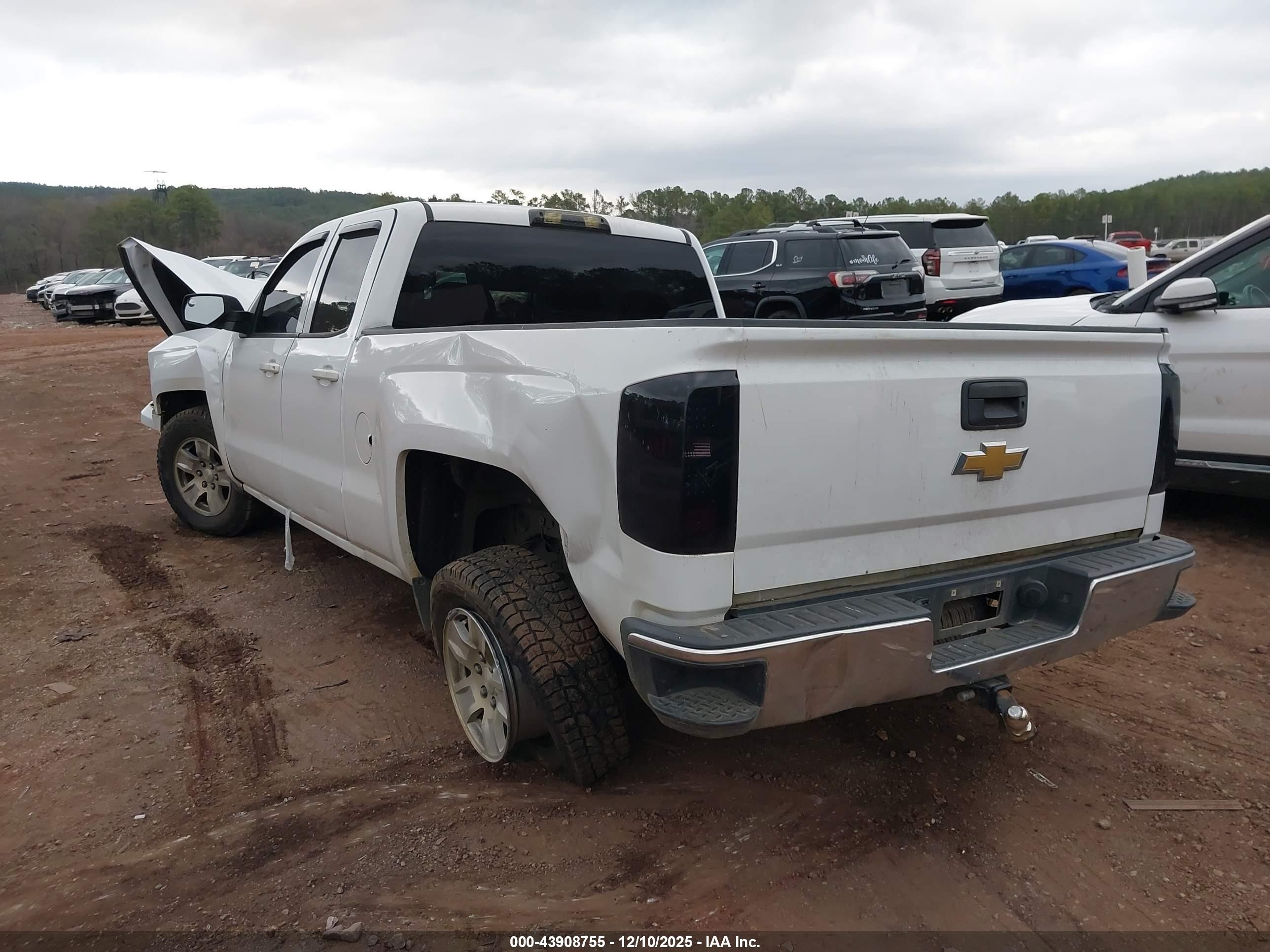 2014 Chevrolet Silverado 1500 1lt White vin: 1GCRCREH6EZ282116