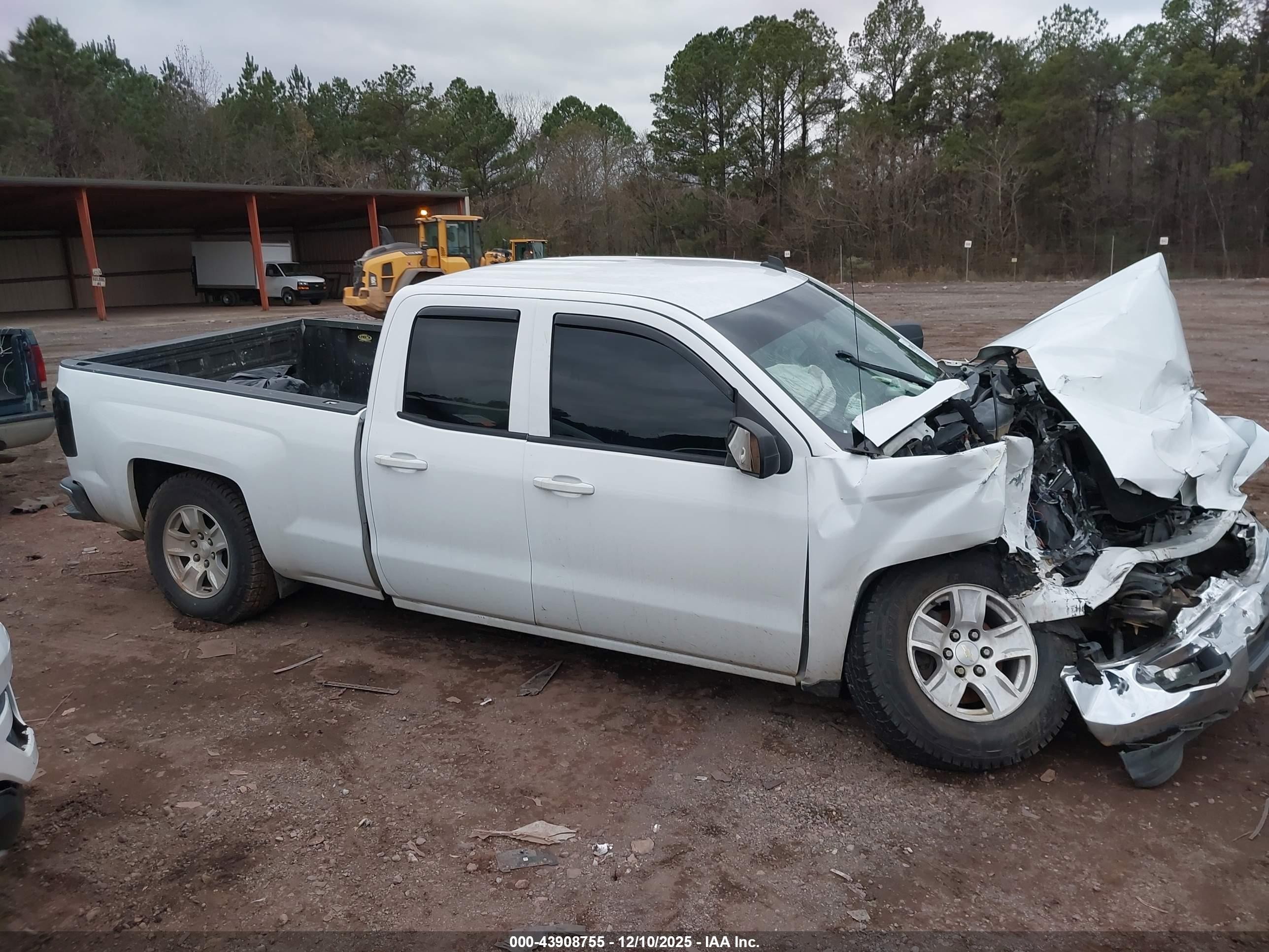 2014 Chevrolet Silverado 1500 1lt White vin: 1GCRCREH6EZ282116