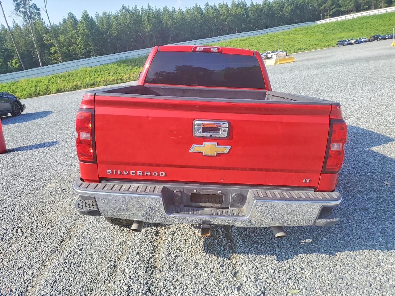 2014 Chevrolet Silverado C1500 Lt Red vin: 1GCRCREH6EZ284397
