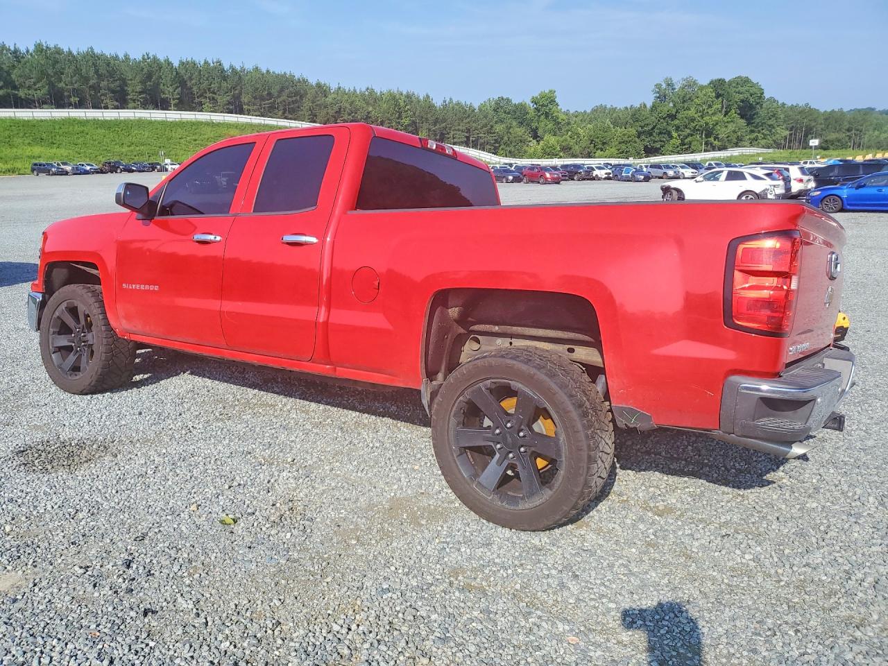 2014 Chevrolet Silverado C1500 Lt Red vin: 1GCRCREH6EZ284397