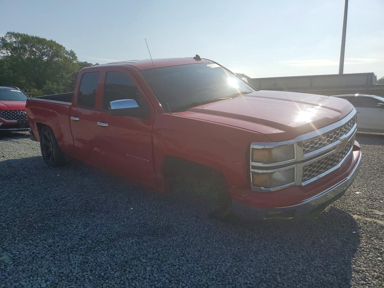 2014 Chevrolet Silverado C1500 Lt Red vin: 1GCRCREH6EZ284397