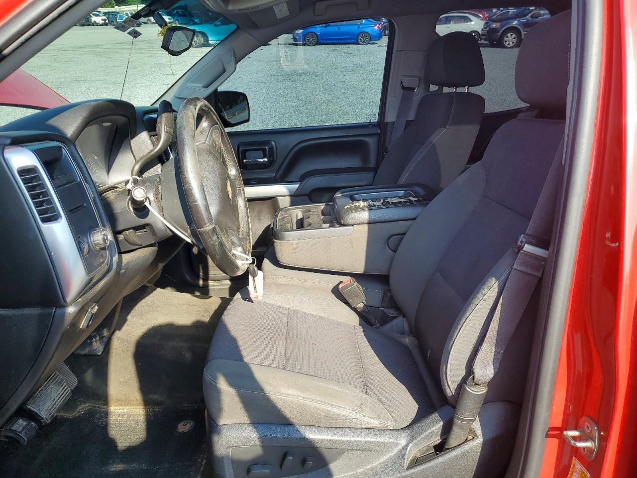 2014 Chevrolet Silverado C1500 Lt Red vin: 1GCRCREH6EZ284397