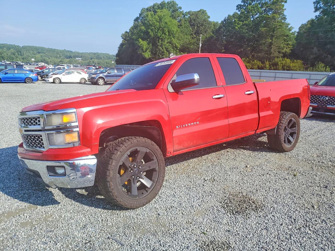 2014 Chevrolet Silverado C1500 Lt Red vin: 1GCRCREH6EZ284397