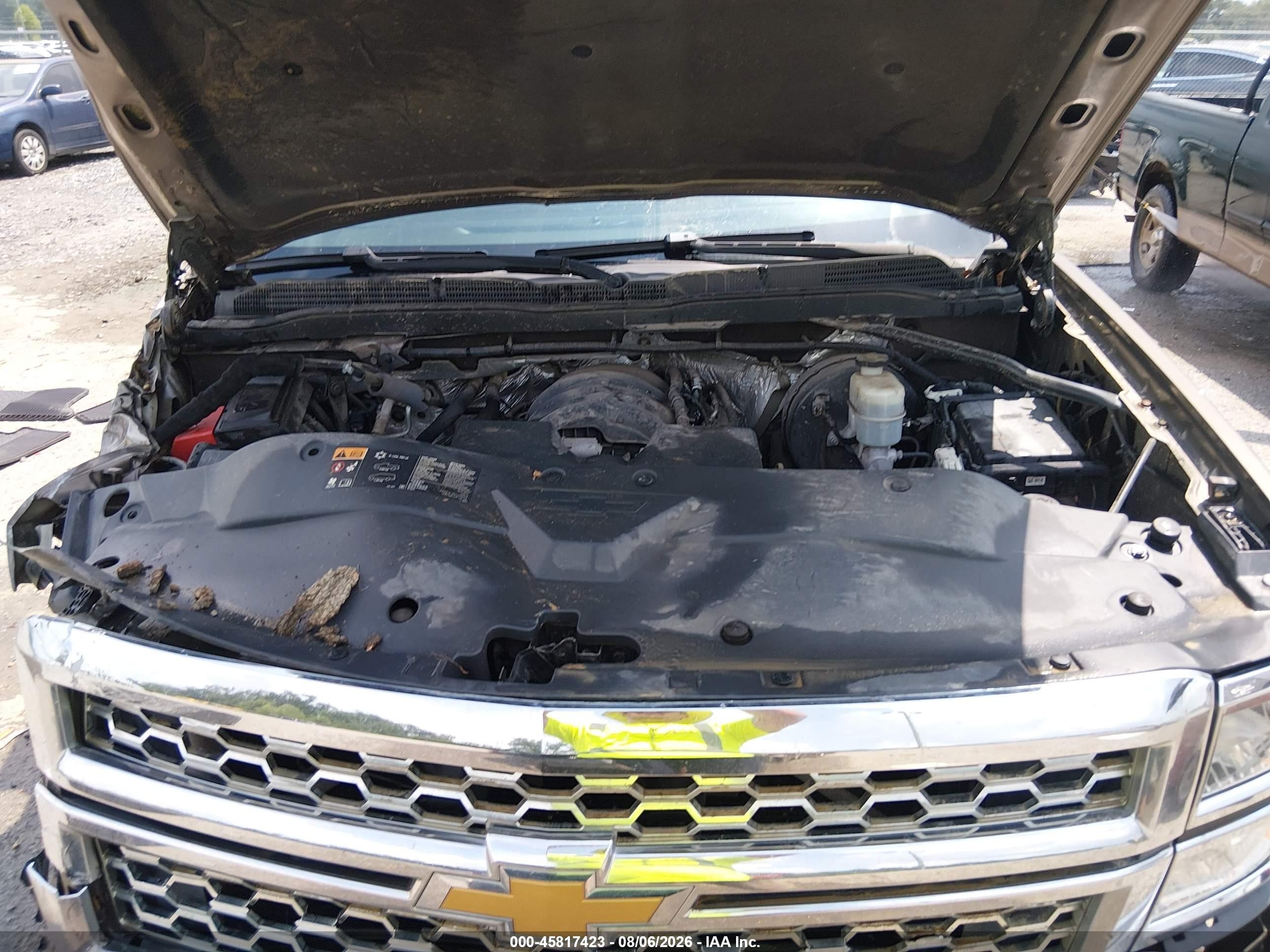 2014 Chevrolet Silverado 1500 Lt Brown vin: 1GCRCREH6EZ316197