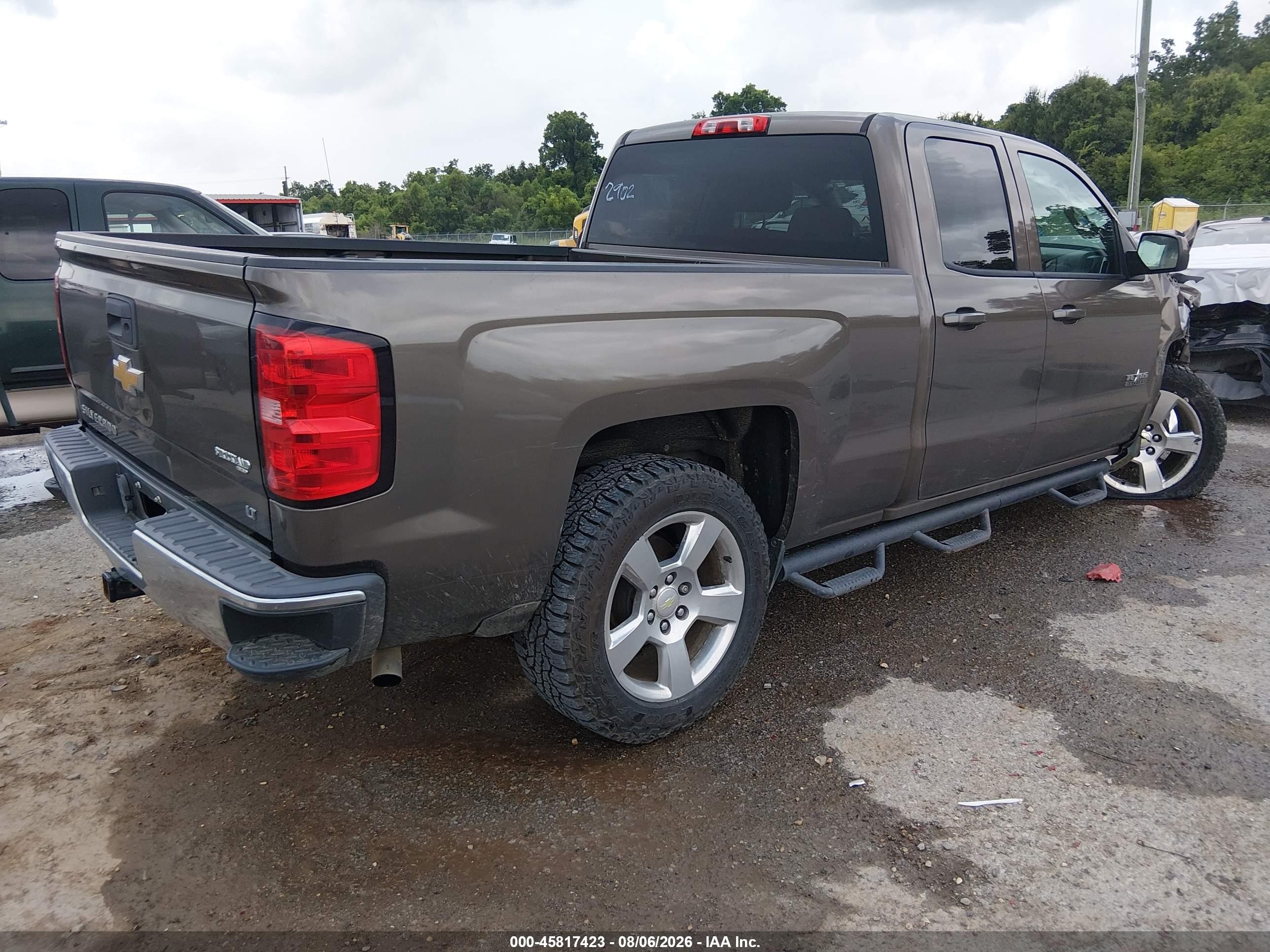 2014 Chevrolet Silverado 1500 Lt Brown vin: 1GCRCREH6EZ316197