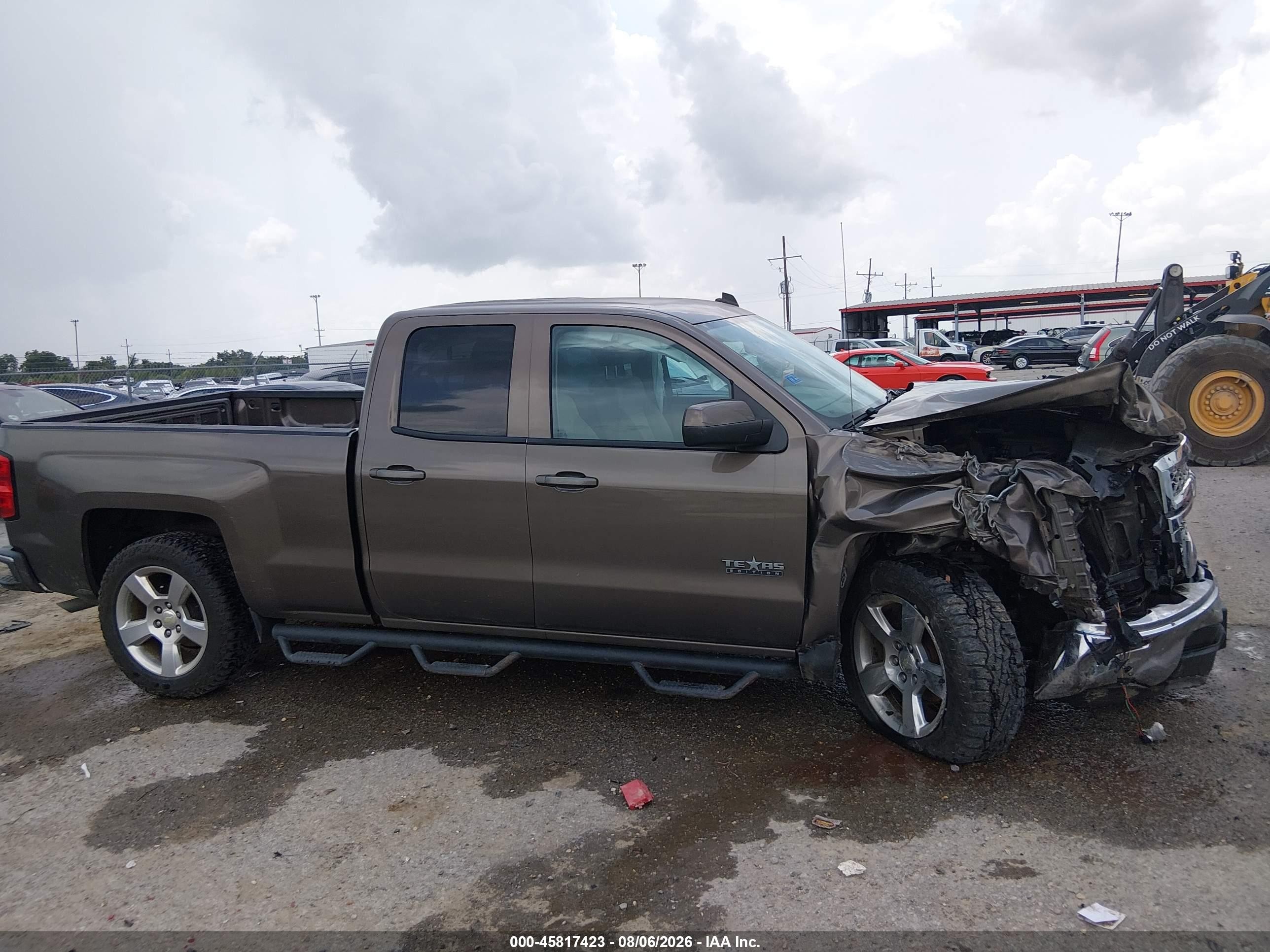 2014 Chevrolet Silverado 1500 Lt Brown vin: 1GCRCREH6EZ316197