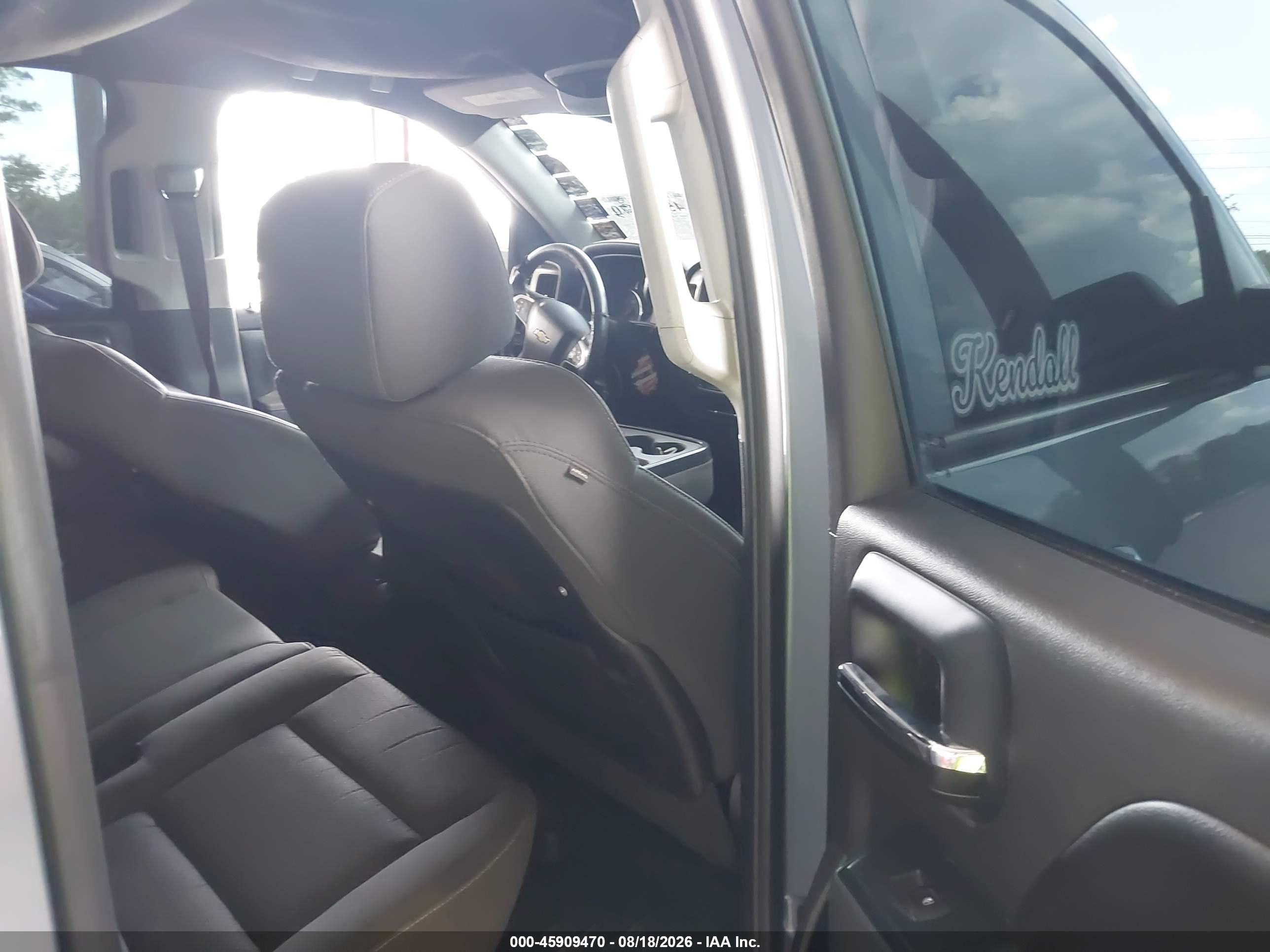 2015 Chevrolet Silverado 1500 Lt Blue vin: 1GCRCREH6FZ341781