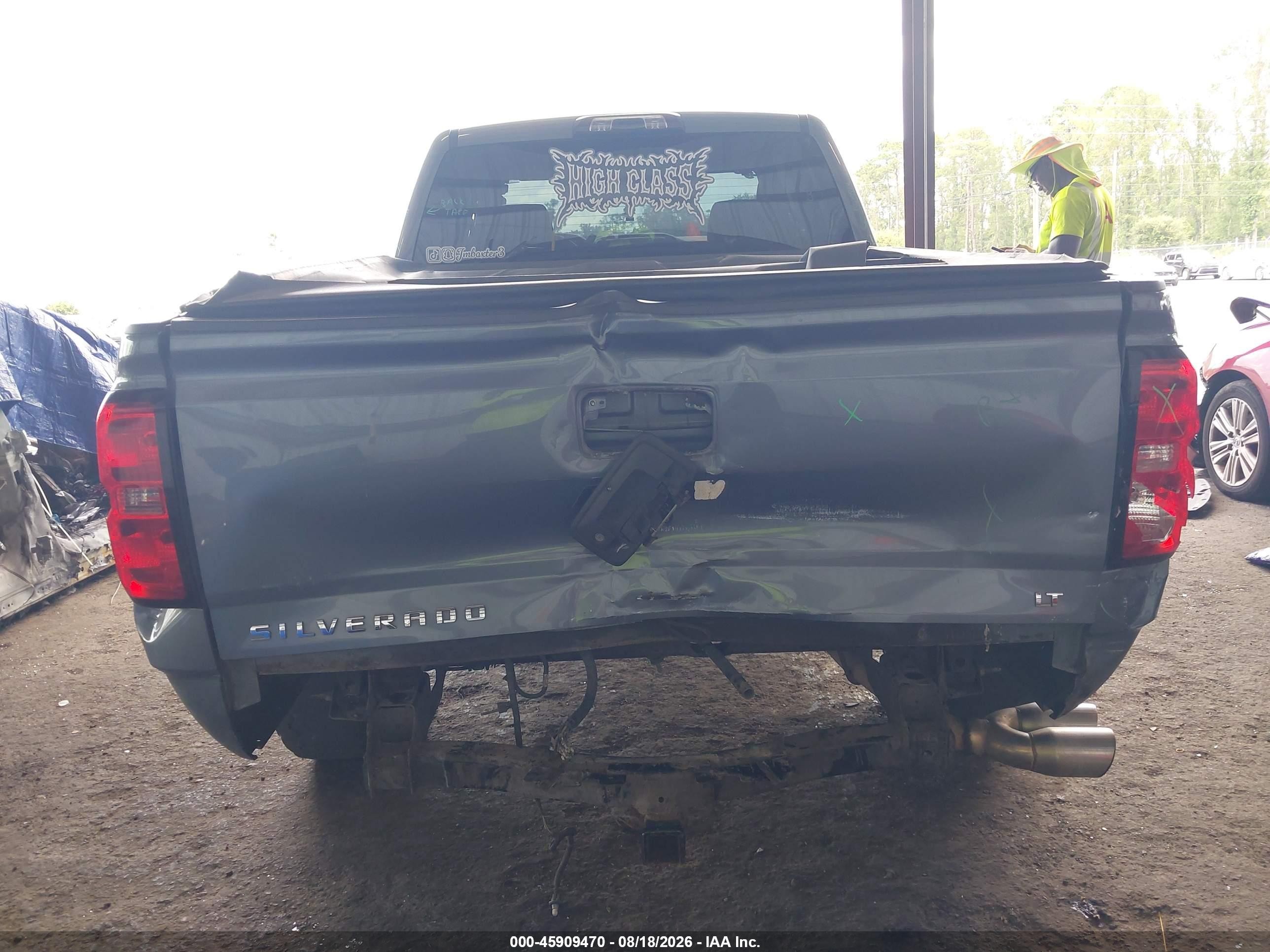 2015 Chevrolet Silverado 1500 Lt Blue vin: 1GCRCREH6FZ341781