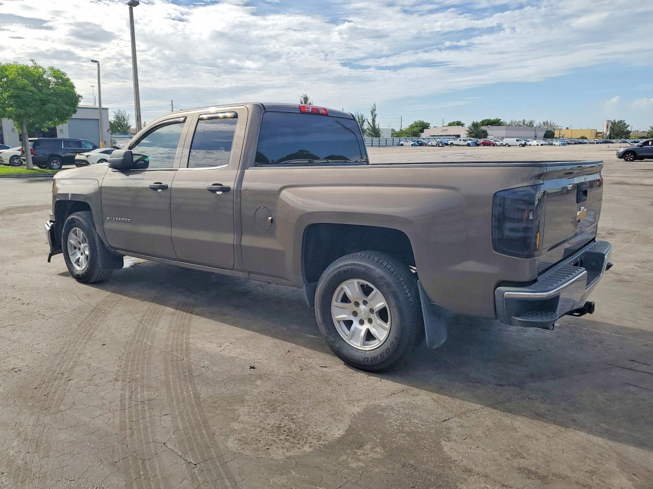 2014 Chevrolet Silverado C1500 Lt Brown vin: 1GCRCREH7EZ265910