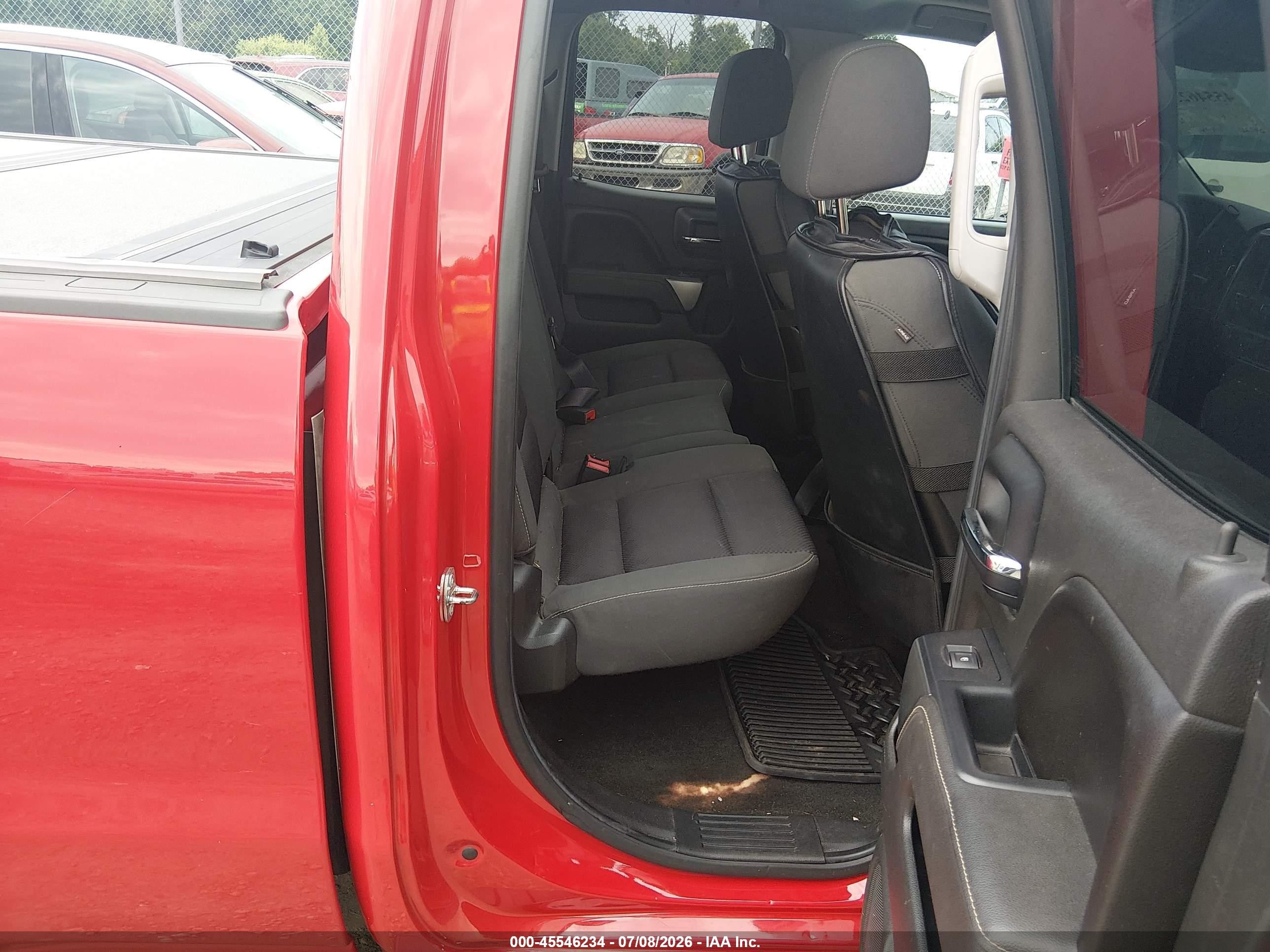 2015 Chevrolet Silverado 1500 1lt Красный vin: 1GCRCREH7FZ221410