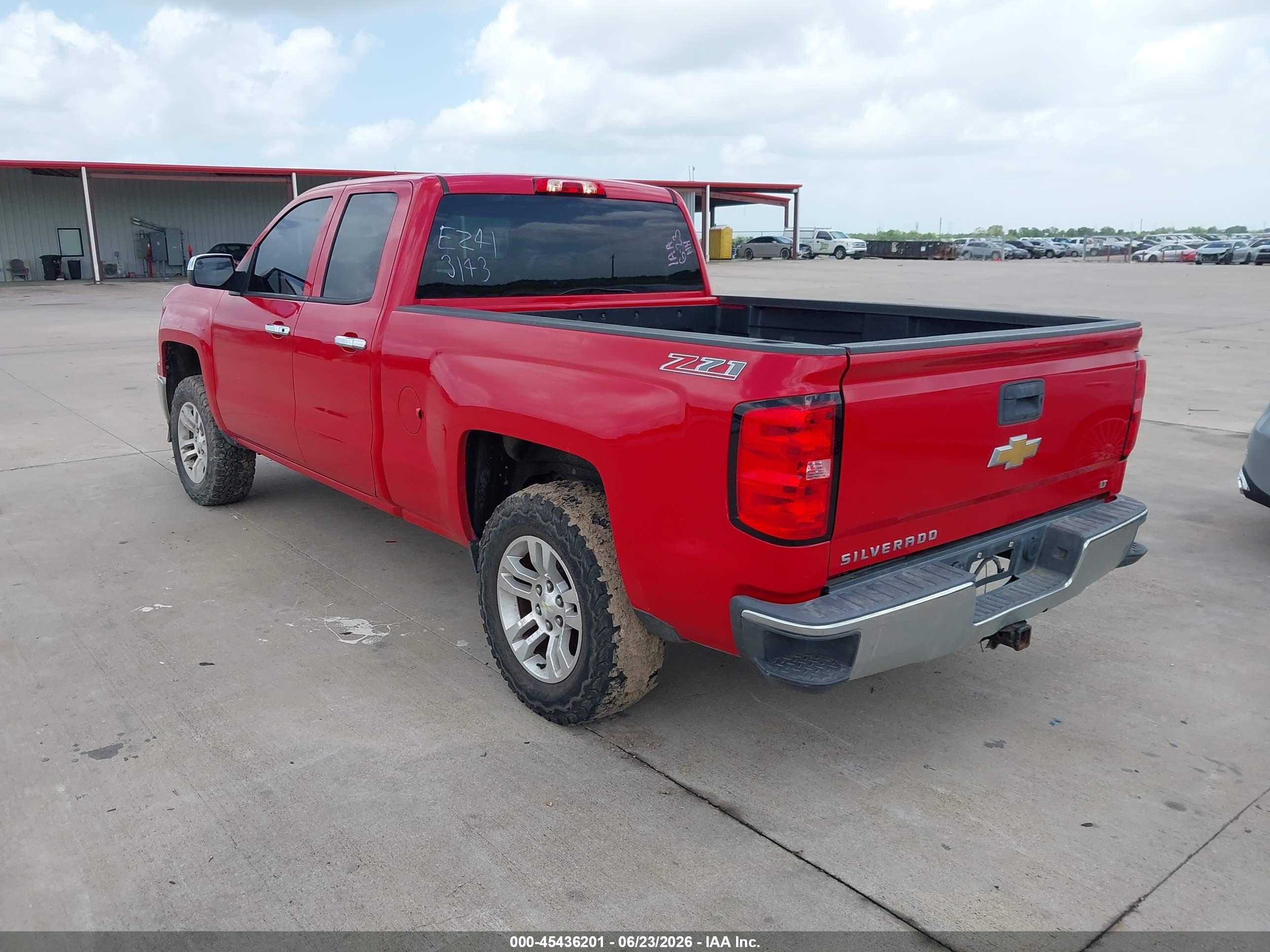 2014 Chevrolet Silverado 1500 Lt Red vin: 1GCRCREH8EZ413143
