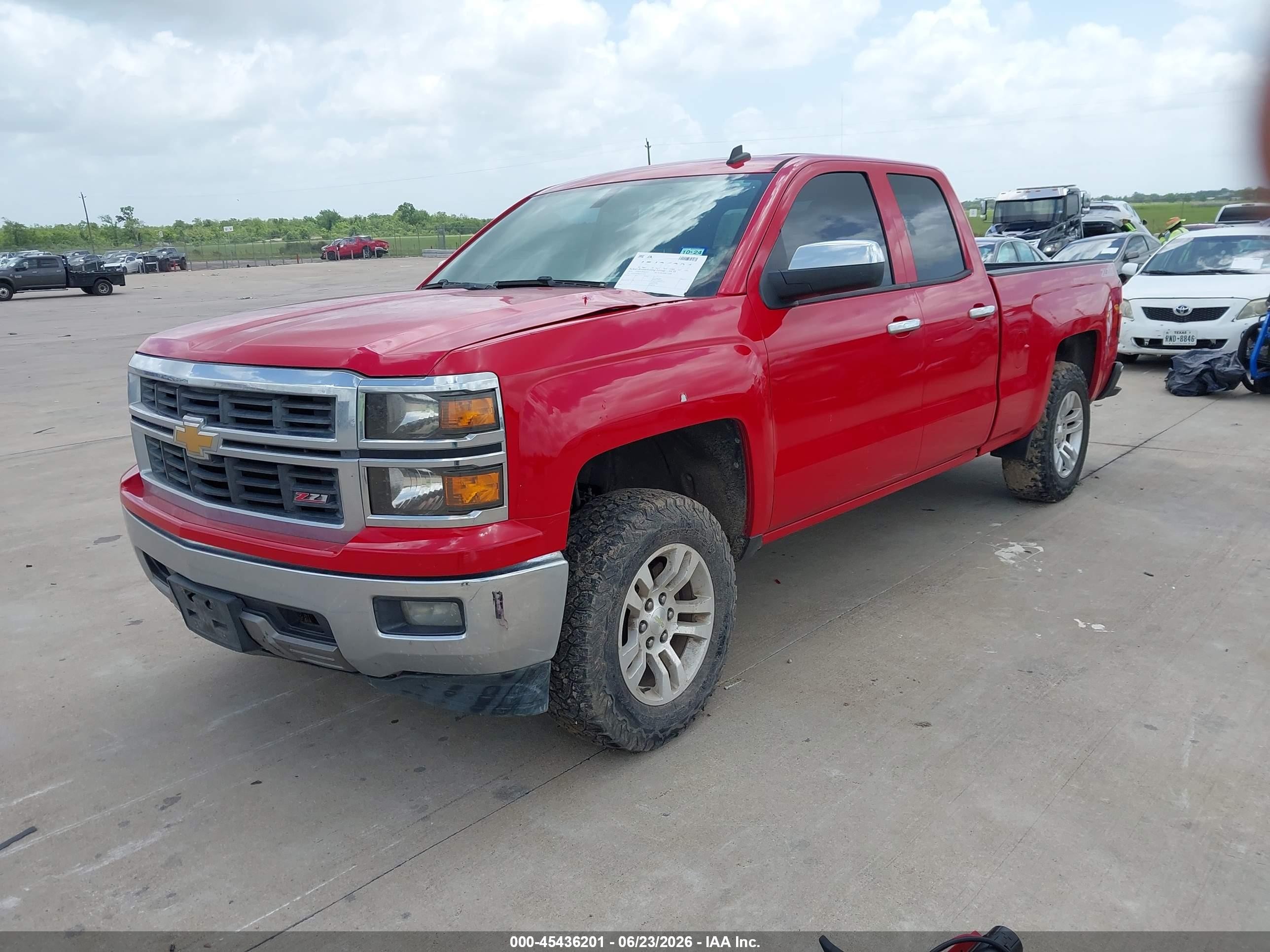 2014 Chevrolet Silverado 1500 Lt Red vin: 1GCRCREH8EZ413143