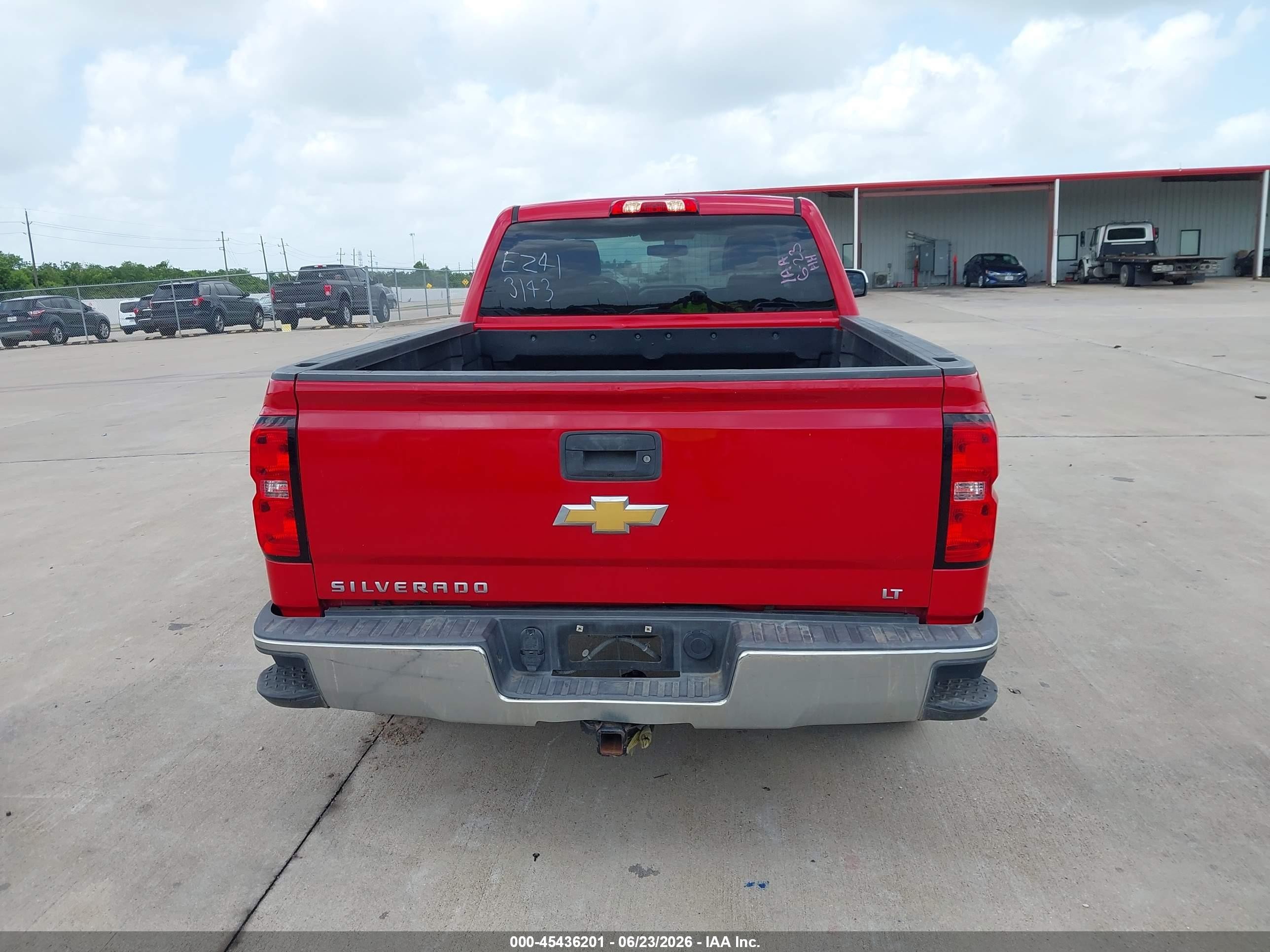 2014 Chevrolet Silverado 1500 Lt Red vin: 1GCRCREH8EZ413143