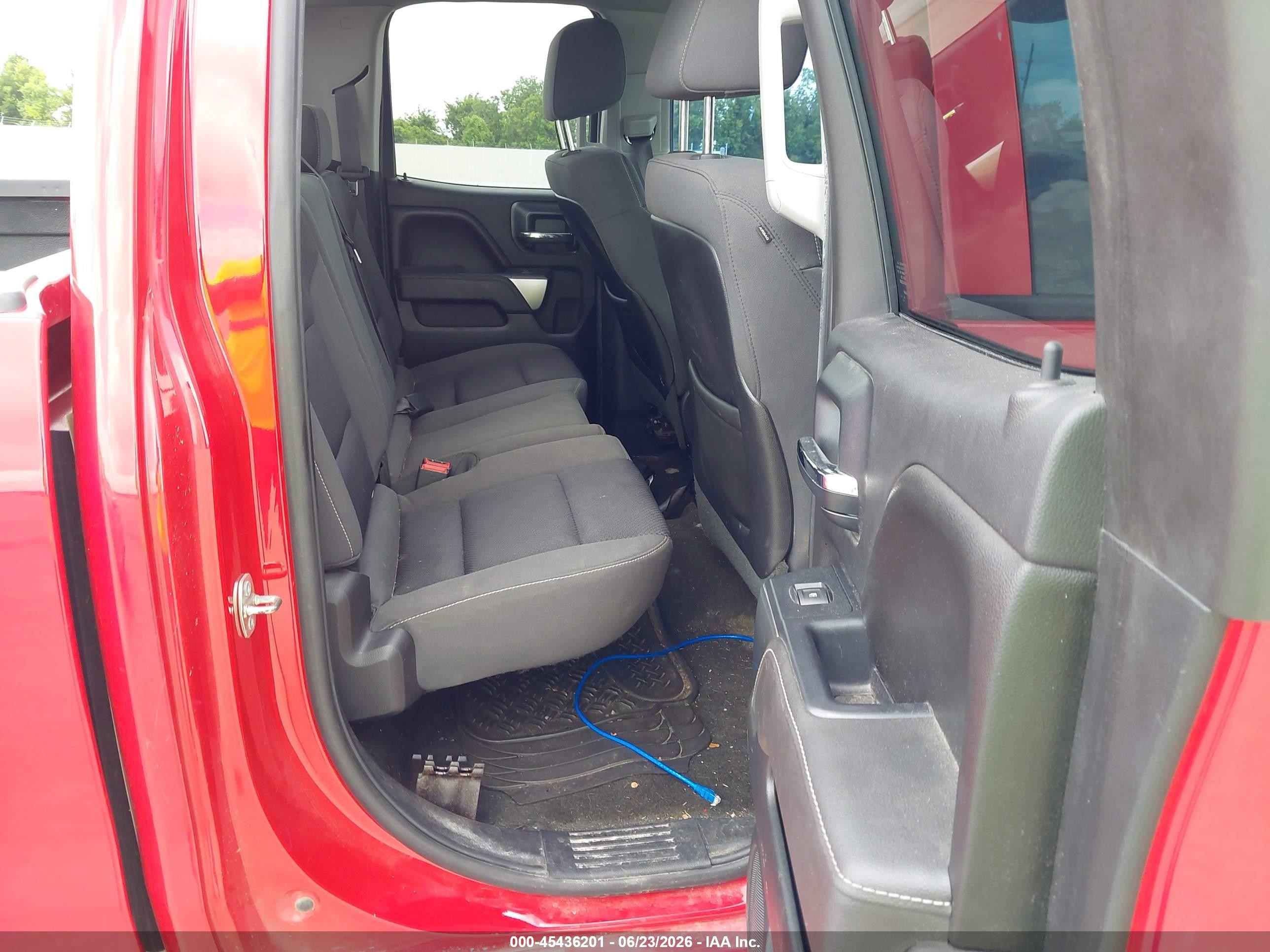 2014 Chevrolet Silverado 1500 Lt Red vin: 1GCRCREH8EZ413143