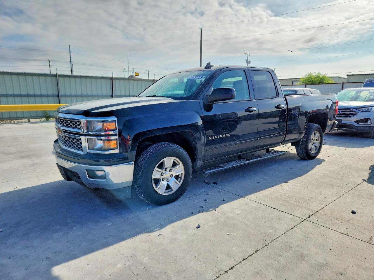 2015 Chevrolet Silverado C1500 Lt Black vin: 1GCRCREH8FZ346092