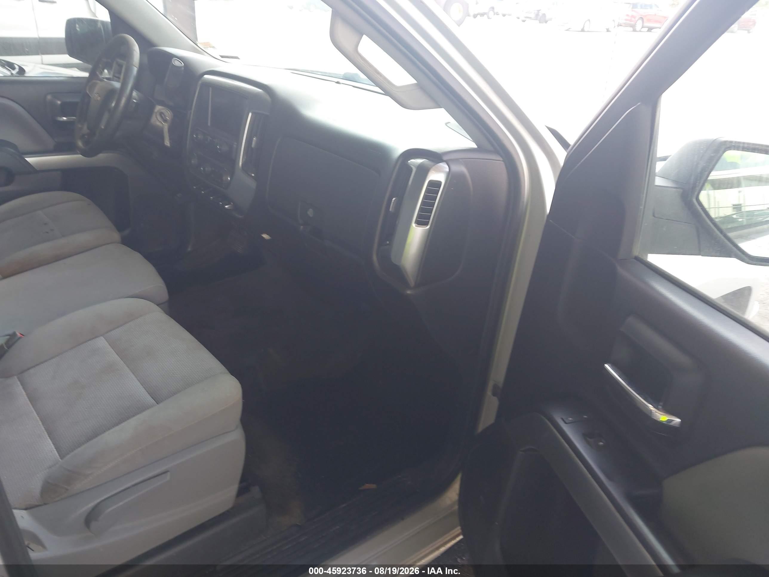 2014 Chevrolet Silverado 1500 Lt Серый vin: 1GCRCREH9EZ293806