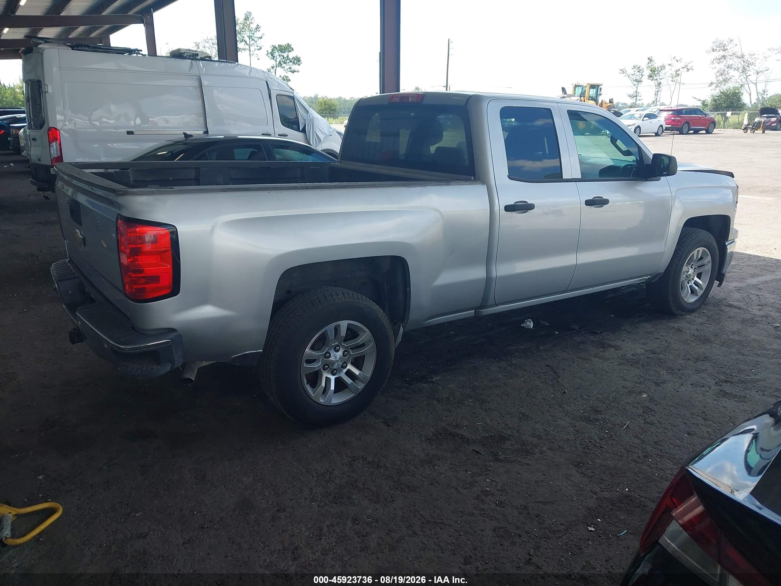 2014 Chevrolet Silverado 1500 Lt Серый vin: 1GCRCREH9EZ293806