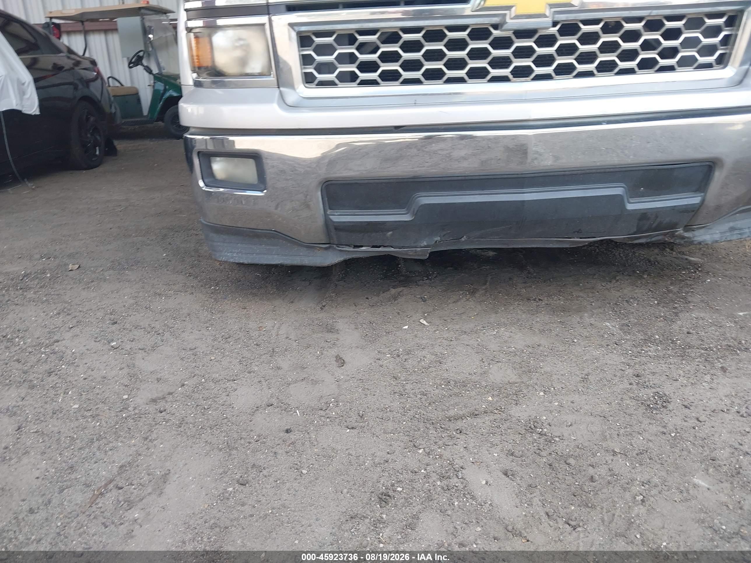 2014 Chevrolet Silverado 1500 Lt Серый vin: 1GCRCREH9EZ293806
