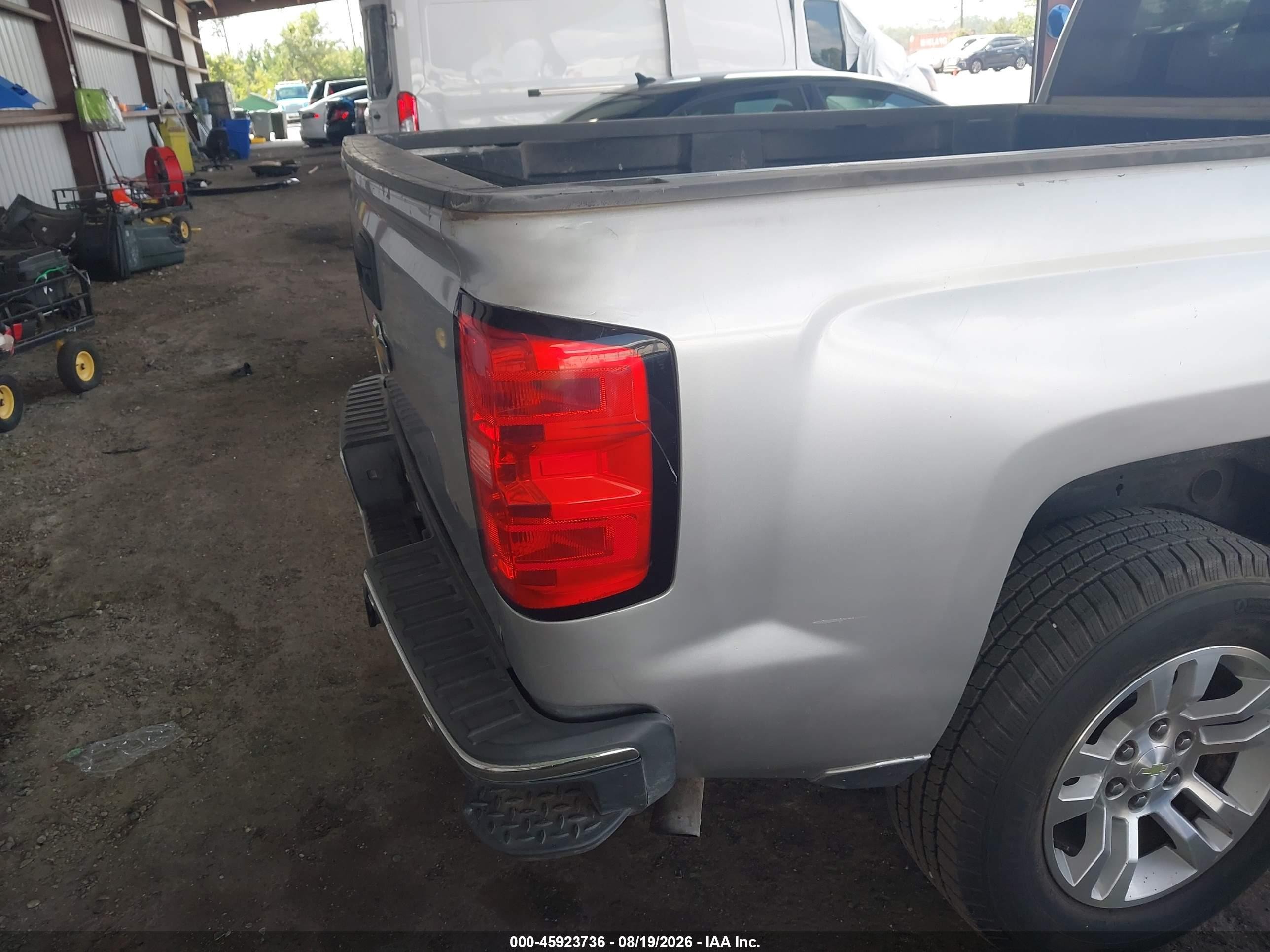 2014 Chevrolet Silverado 1500 Lt Серый vin: 1GCRCREH9EZ293806