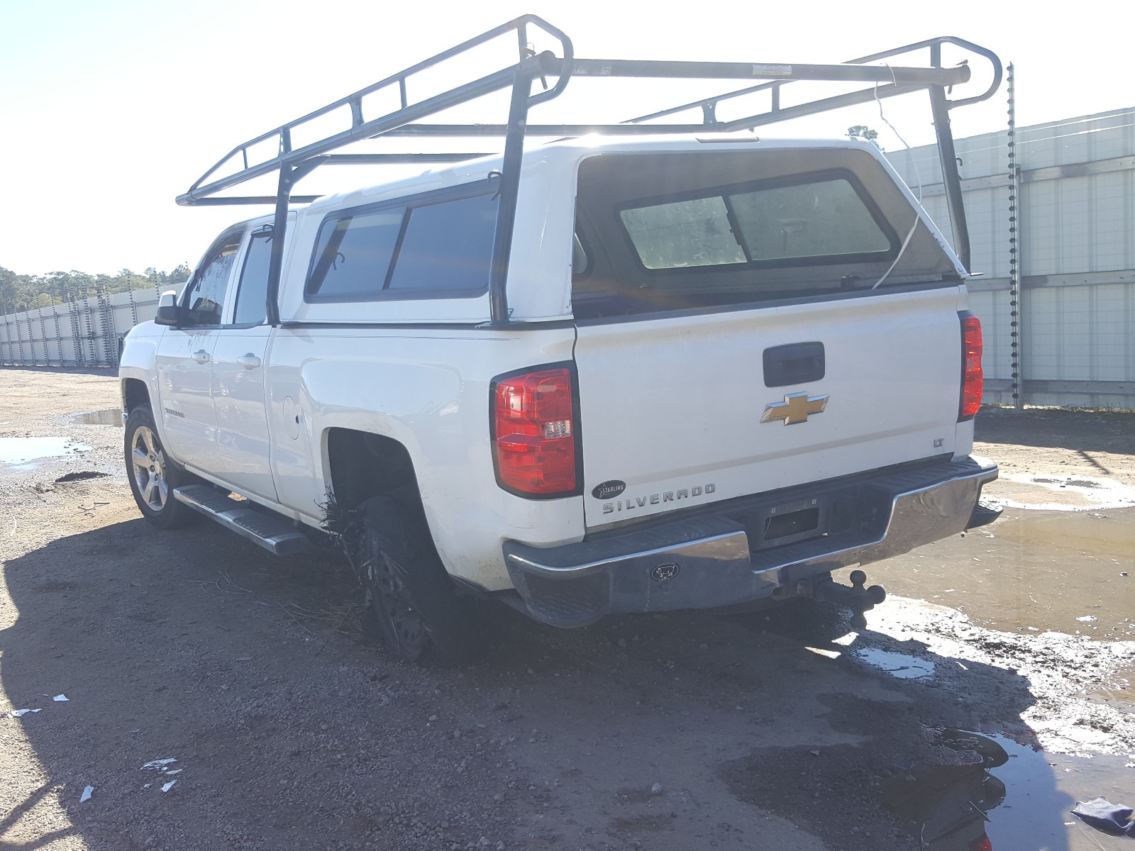2014 Chevrolet Silverado C1500 Lt White vin: 1GCRCREHXEZ239981