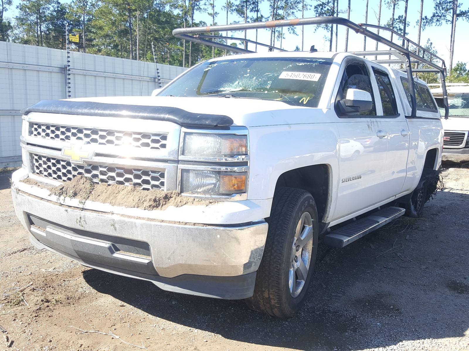 2014 Chevrolet Silverado C1500 Lt White vin: 1GCRCREHXEZ239981