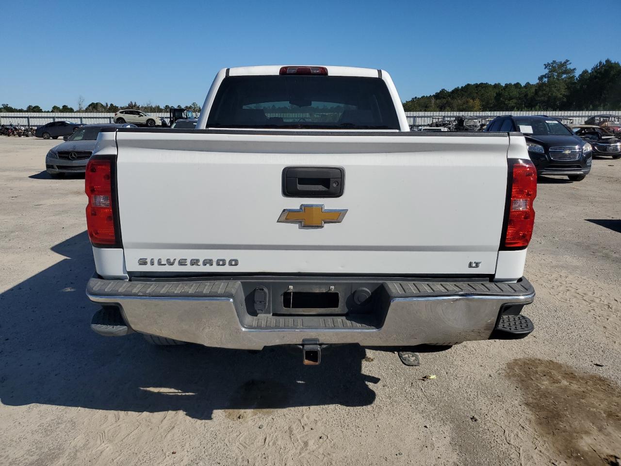 2014 Chevrolet Silverado C1500 Lt White vin: 1GCRCREHXEZ239981