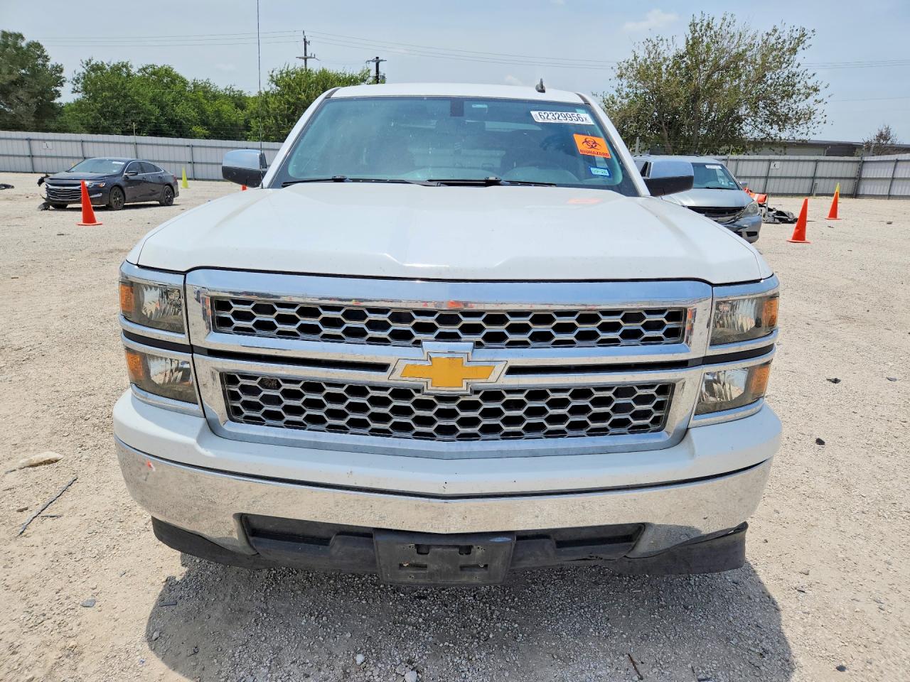 2014 Chevrolet Silverado C1500 Lt White vin: 1GCRCREHXEZ271765