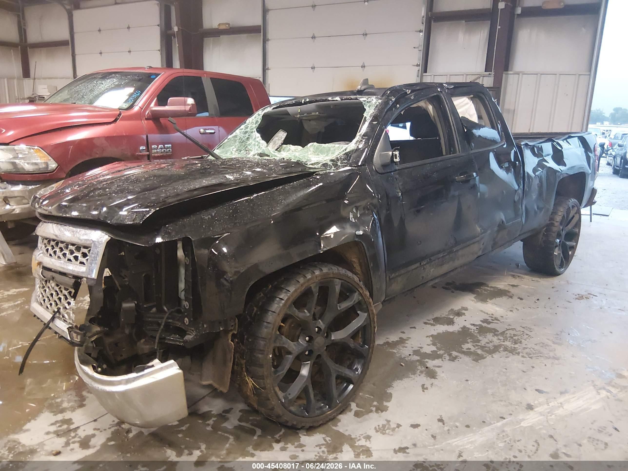 2015 Chevrolet Silverado 1500 Lt Black vin: 1GCRCREHXFZ393771
