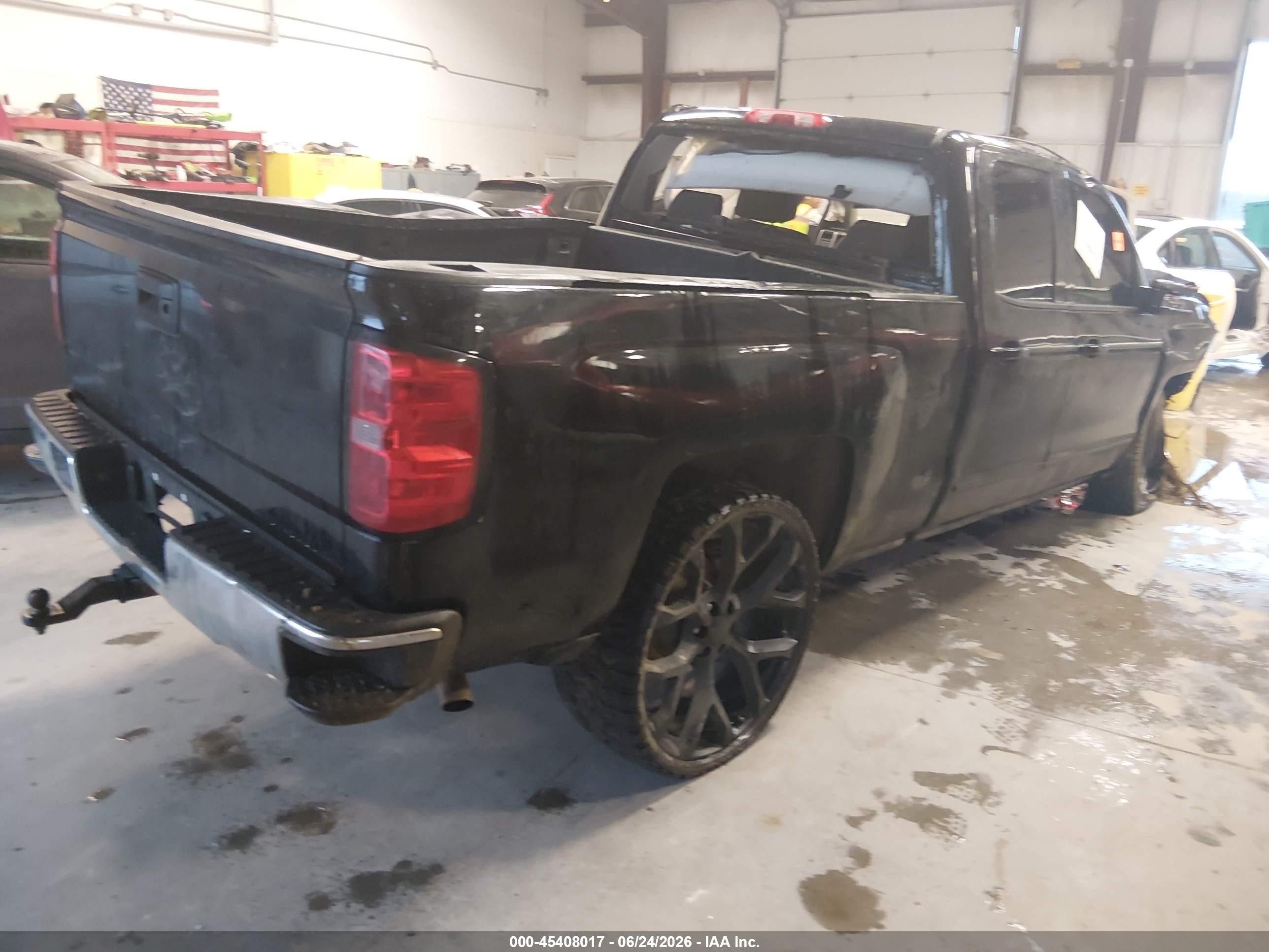 2015 Chevrolet Silverado 1500 Lt Black vin: 1GCRCREHXFZ393771