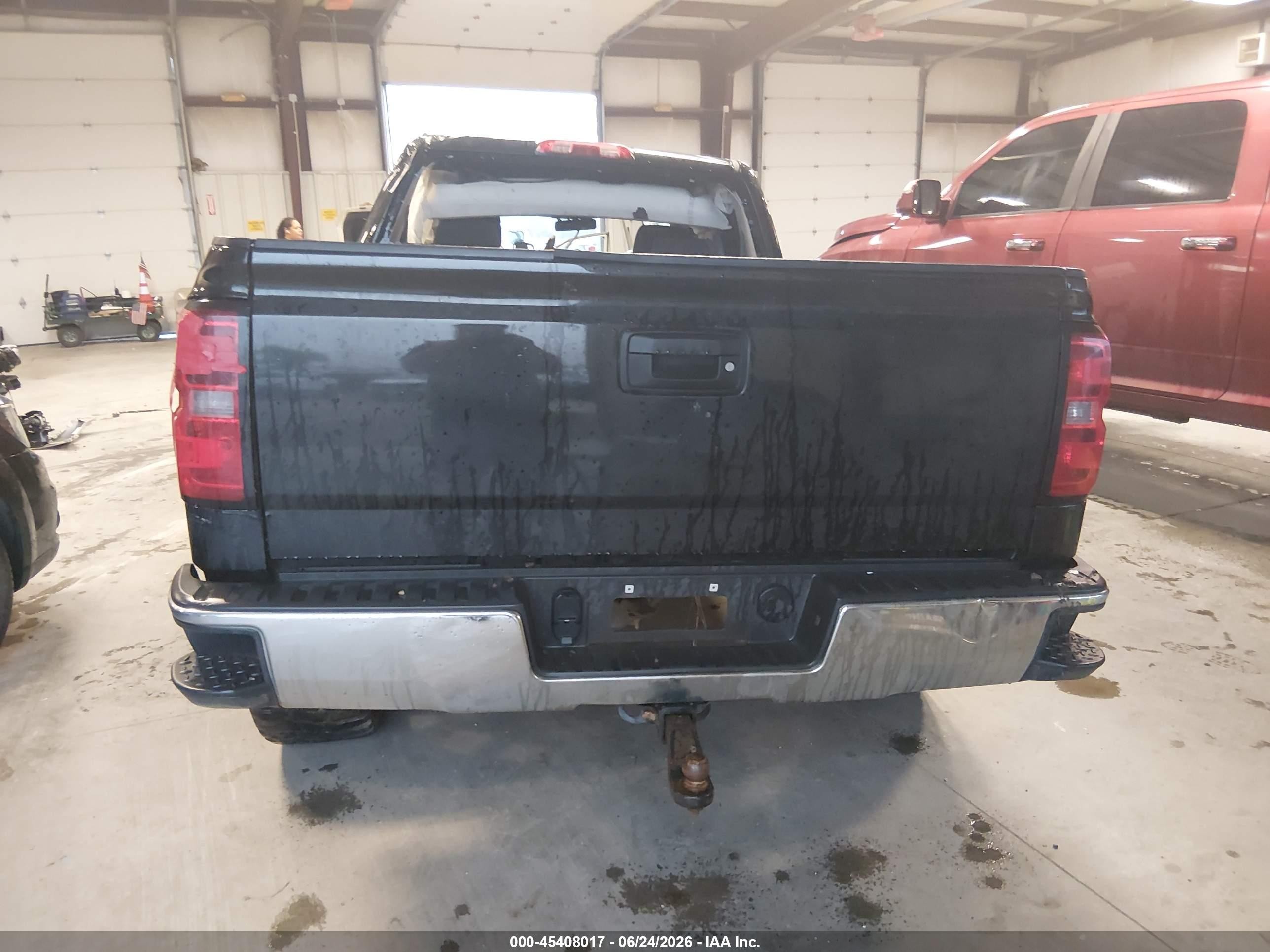 2015 Chevrolet Silverado 1500 Lt Black vin: 1GCRCREHXFZ393771