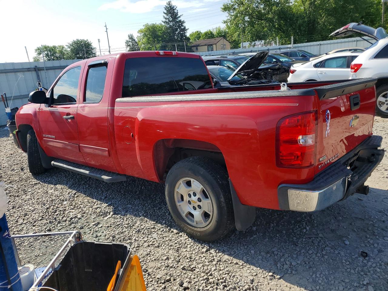 2011 Chevrolet Silverado C1500 Lt Red vin: 1GCRCSE00BZ100326