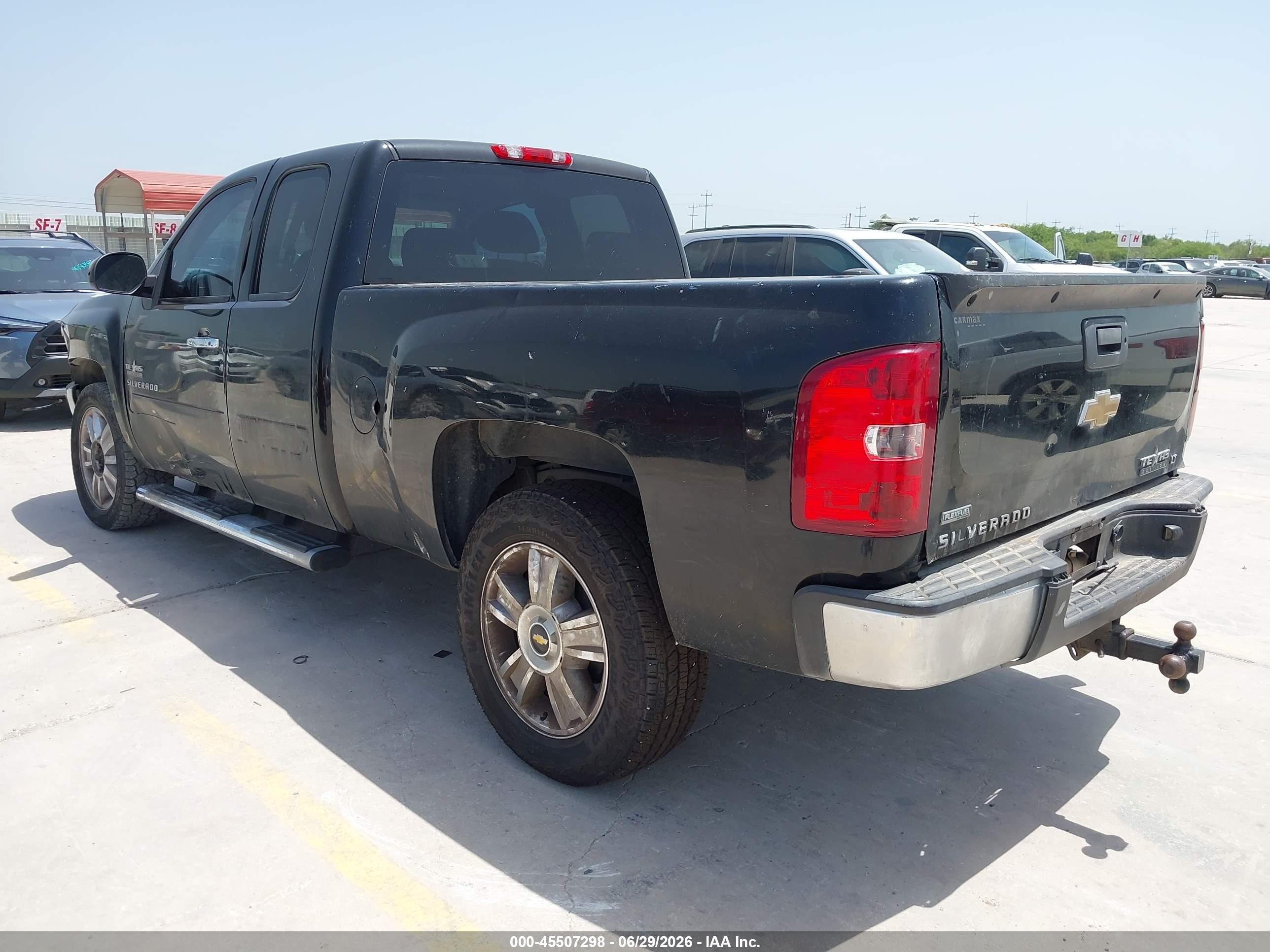 2011 Chevrolet Silverado 1500 Lt Black vin: 1GCRCSE00BZ465878