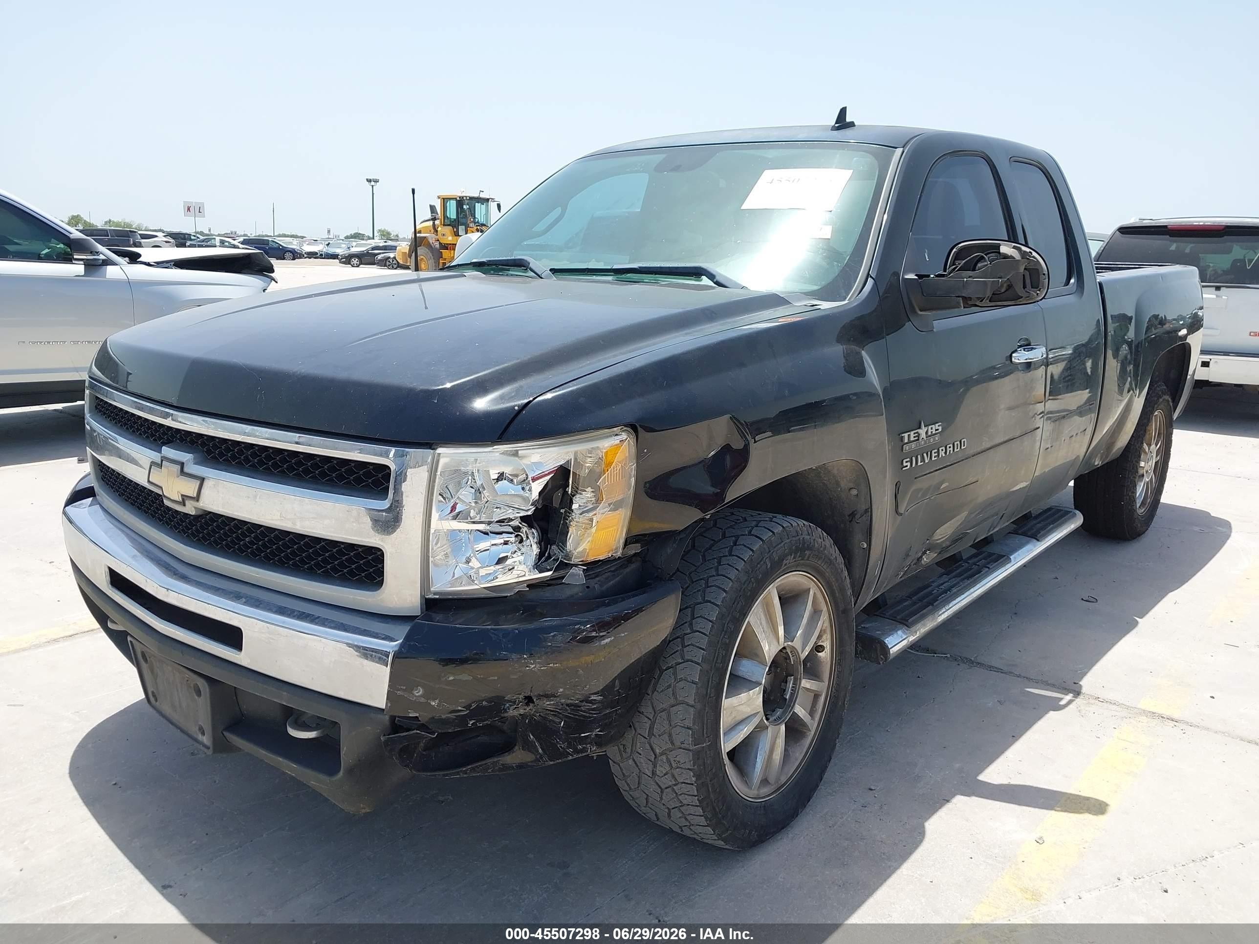 2011 Chevrolet Silverado 1500 Lt Black vin: 1GCRCSE00BZ465878