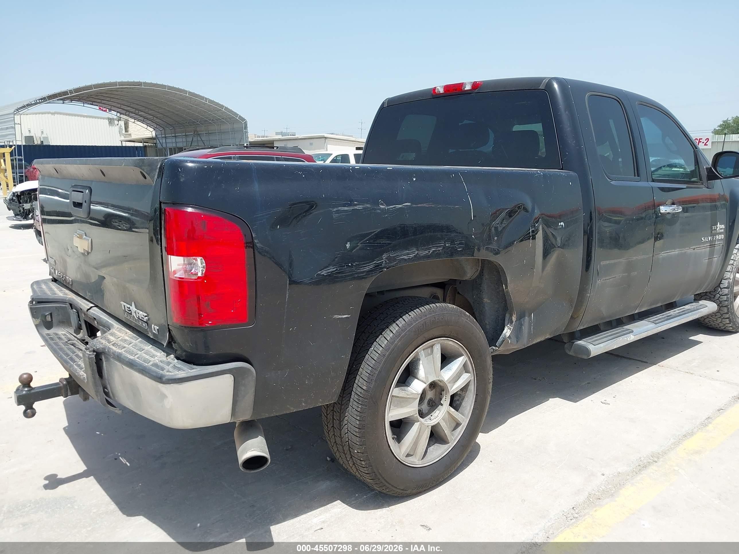 2011 Chevrolet Silverado 1500 Lt Black vin: 1GCRCSE00BZ465878
