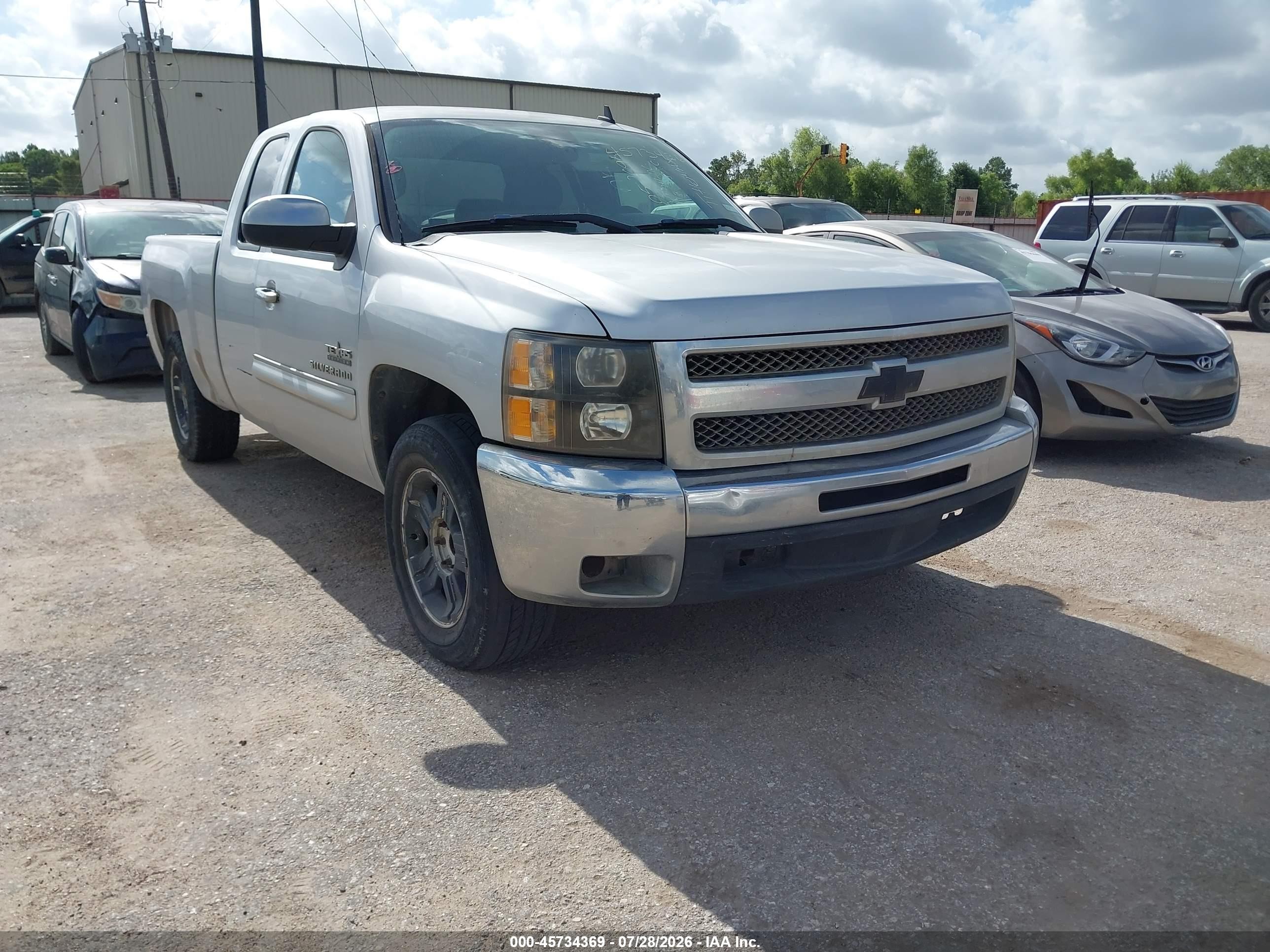2012 Chevrolet Silverado 1500 Lt Silver vin: 1GCRCSE00CZ257095