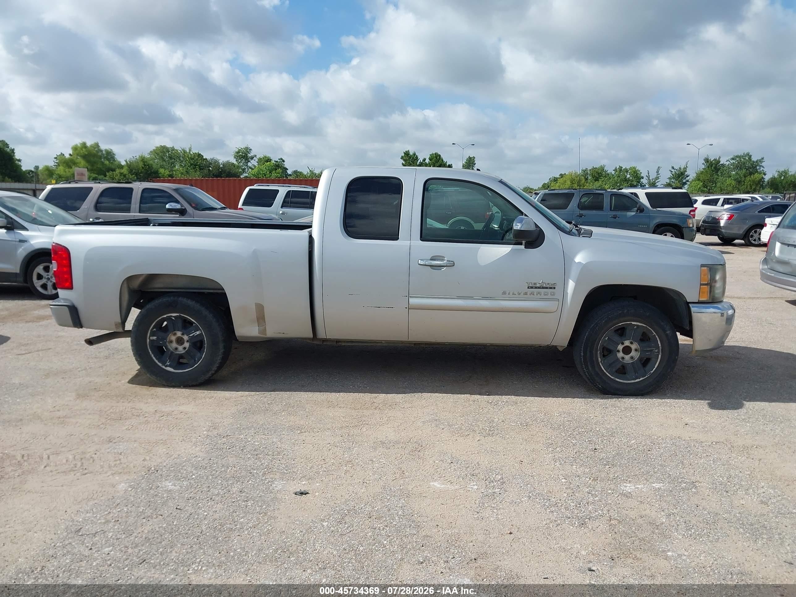 2012 Chevrolet Silverado 1500 Lt Silver vin: 1GCRCSE00CZ257095
