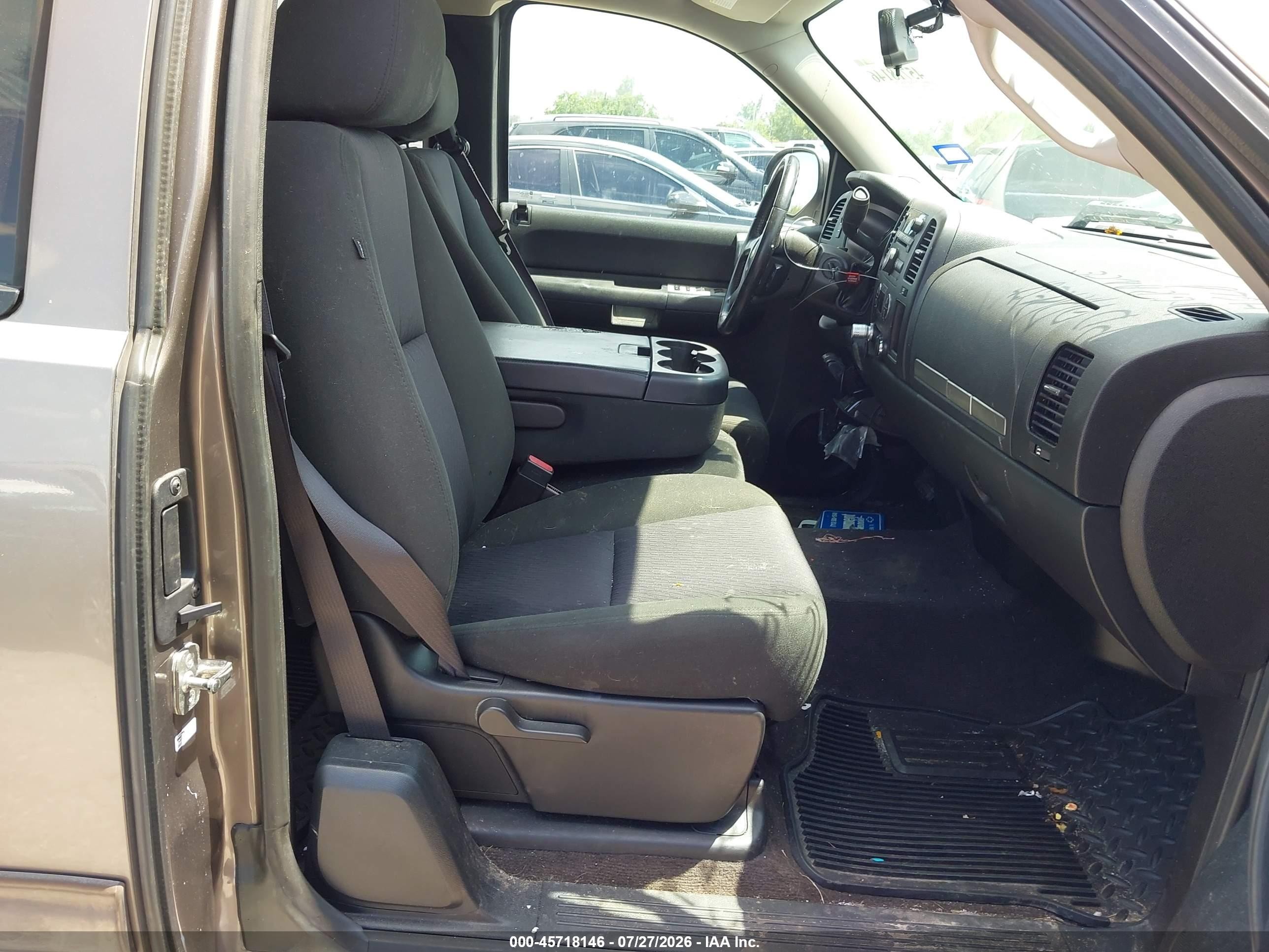 2012 Chevrolet Silverado 1500 Lt Gray vin: 1GCRCSE00CZ311186