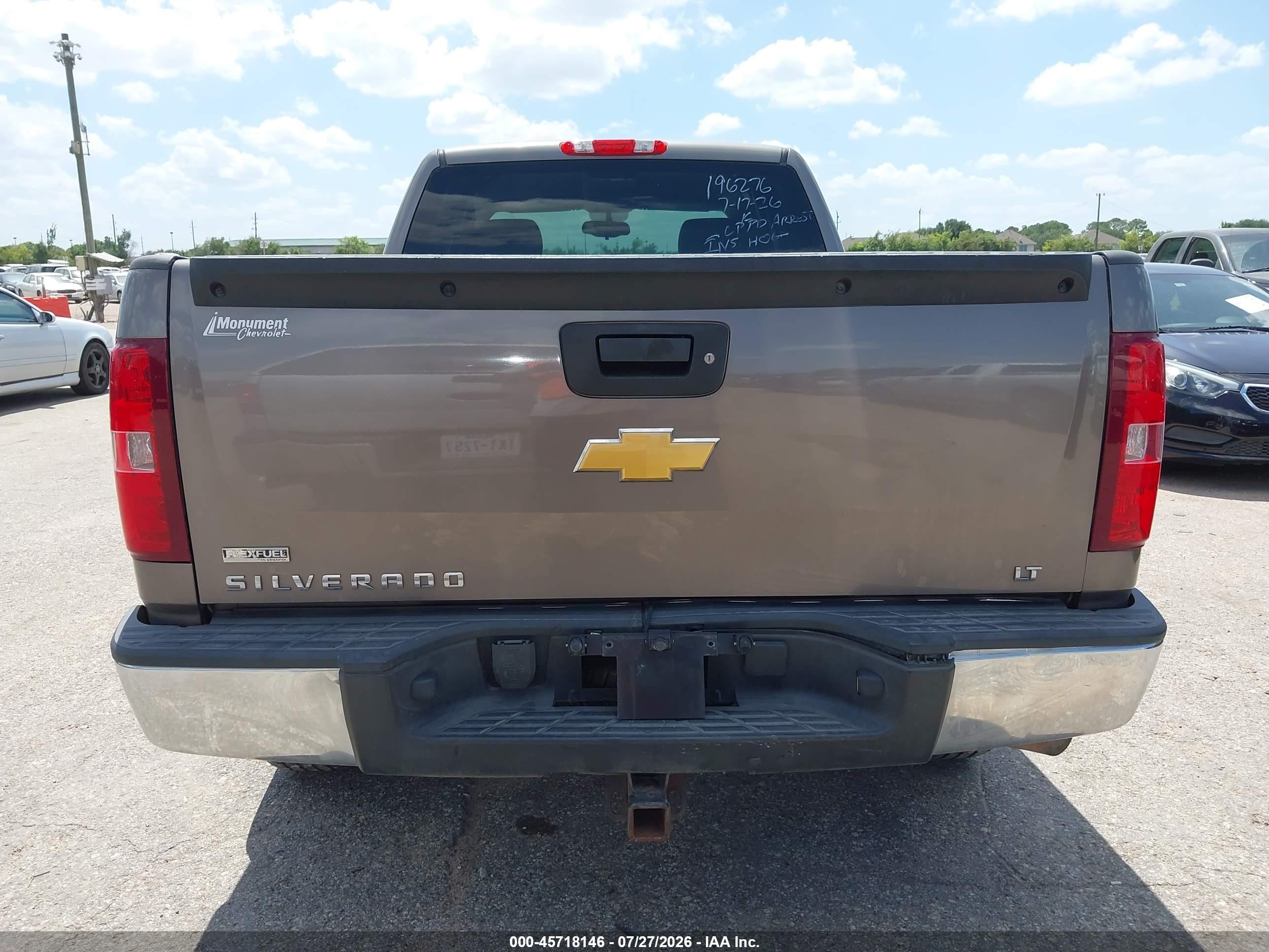 2012 Chevrolet Silverado 1500 Lt Gray vin: 1GCRCSE00CZ311186